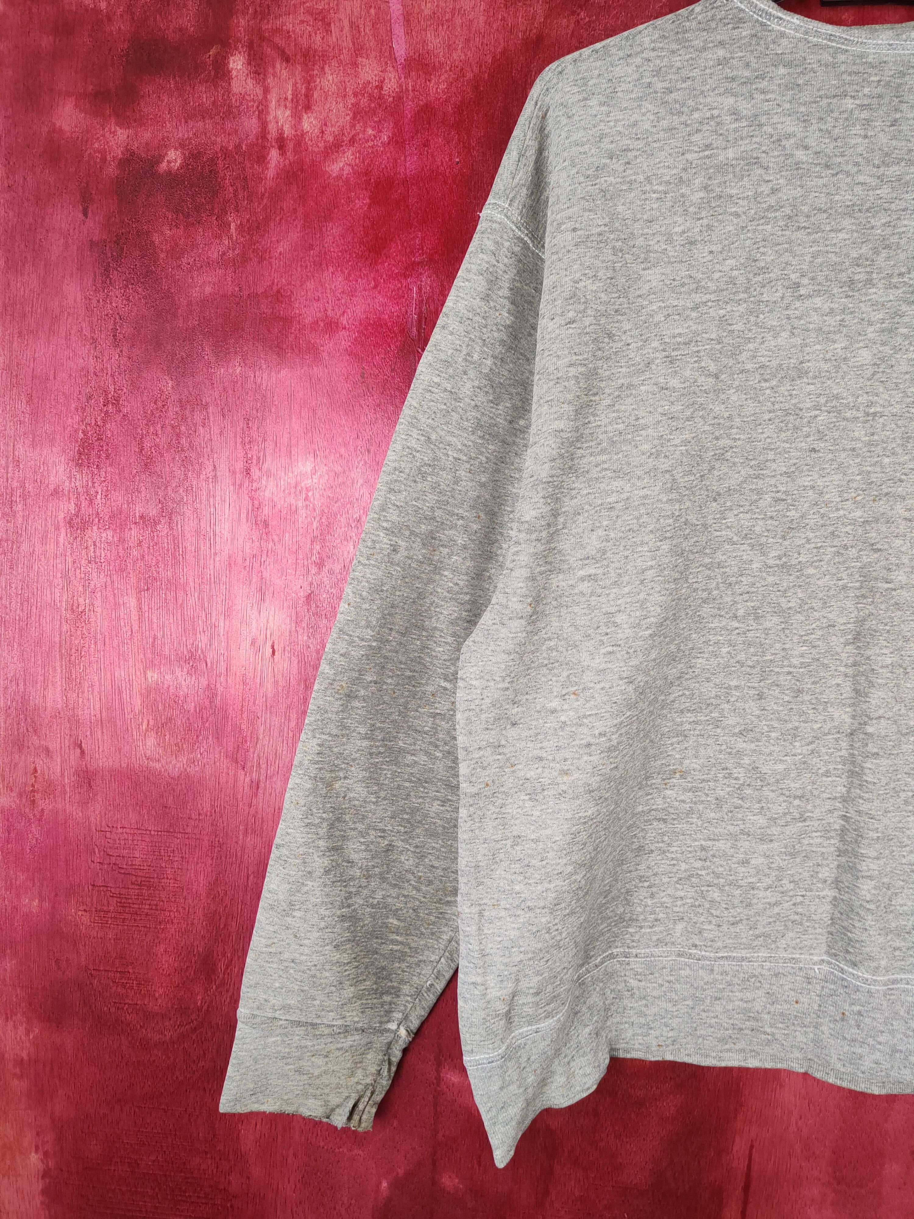 Volcom DL Volcom vintage Gray thrashed distressed Sweatshirt #1469 Size US L / EU 52-54 / 3 - 8 Thumbnail