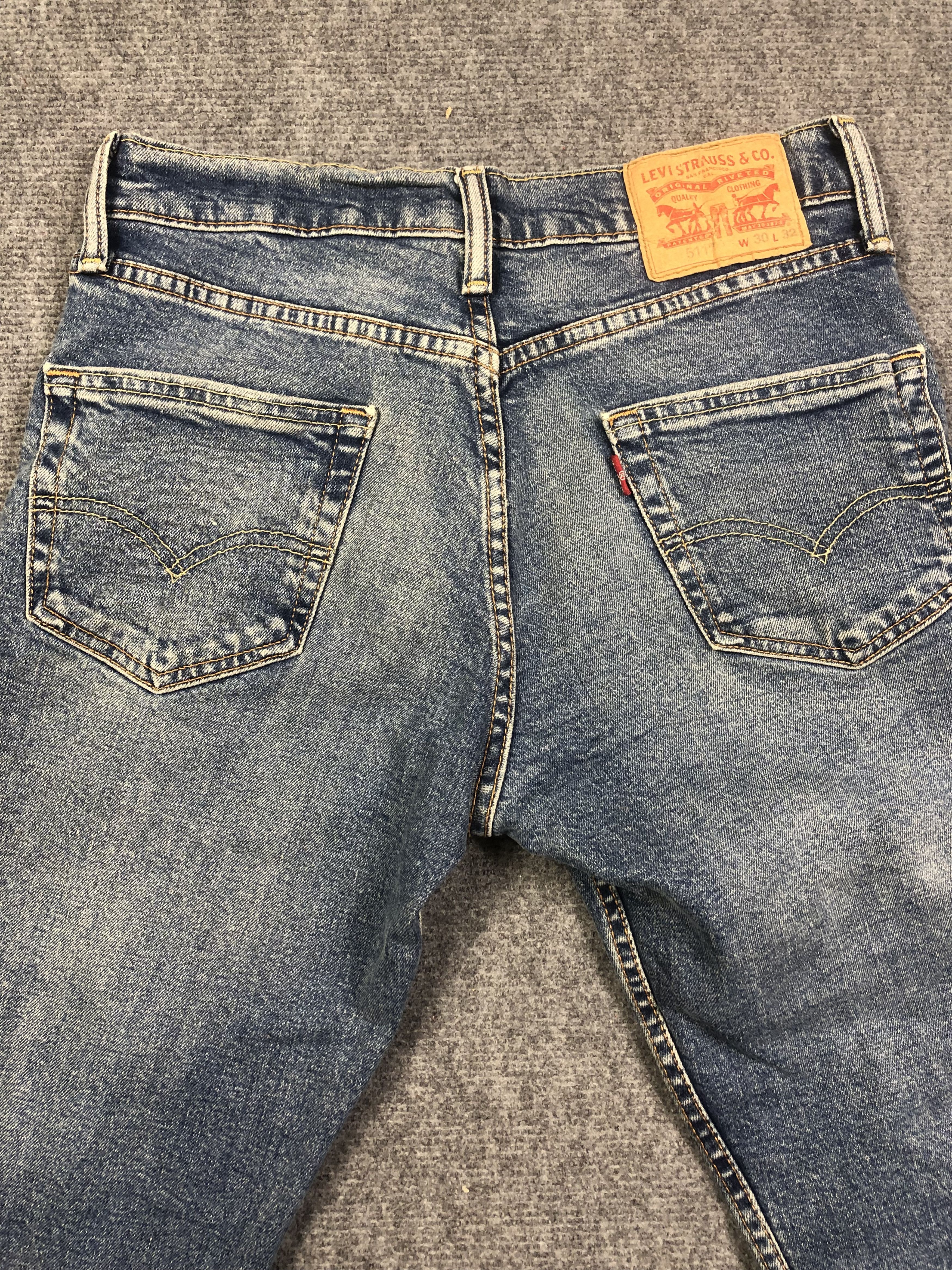 Levi's Levis 511 Denim Jeans 29x31 Size US 29 - 9 Thumbnail
