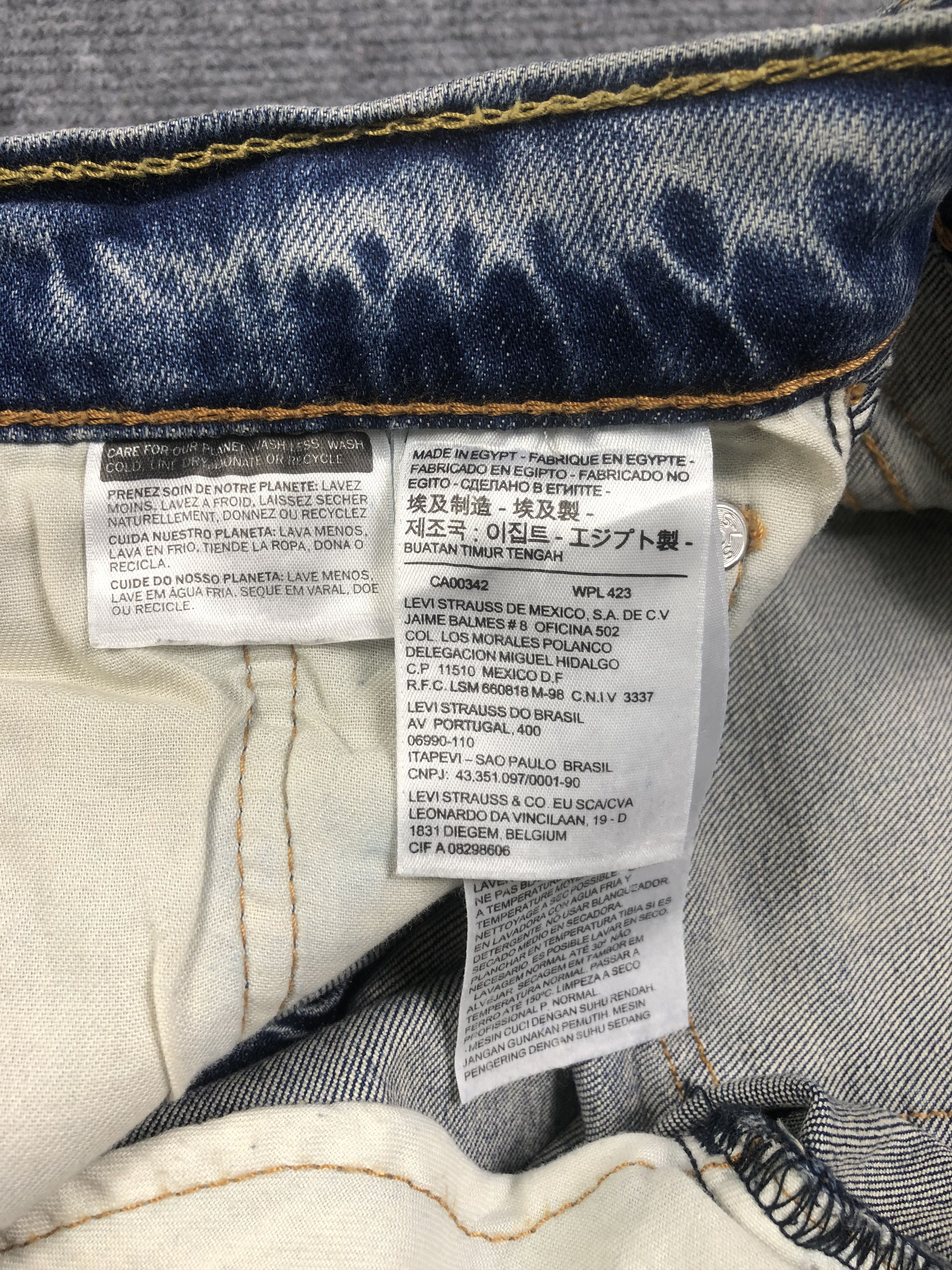 Levi's Levis 511 Denim Jeans 29x31 Size US 29 - 5 Thumbnail
