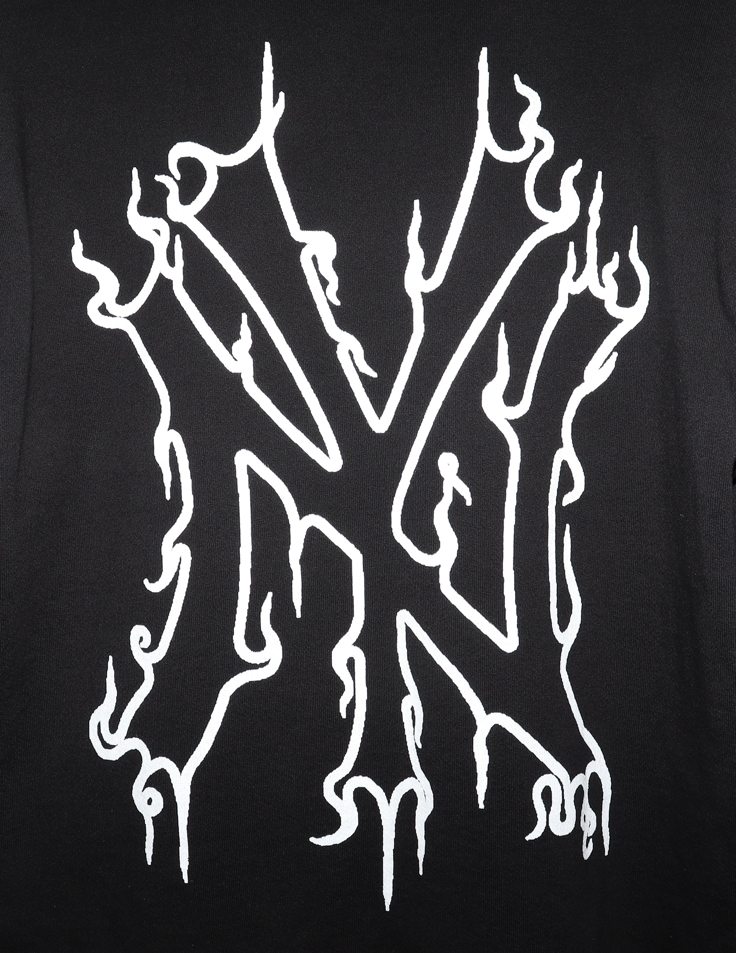Asspizza Haunted Starbucks x Have A Great Day 'Black Metal' Hoodie Size US XL / EU 56 / 4 - 4 Thumbnail