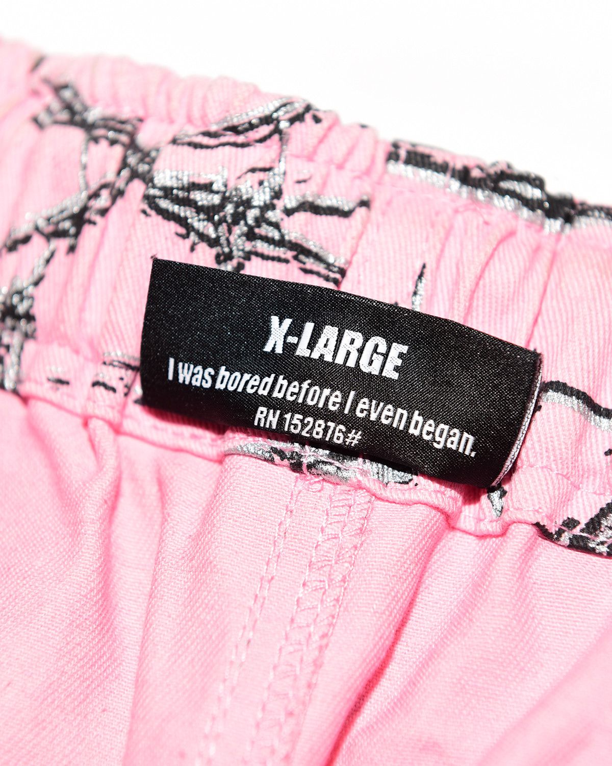 Pleasures Pleasures Pink Barbwire Shorts Size US 39 - 6 Thumbnail