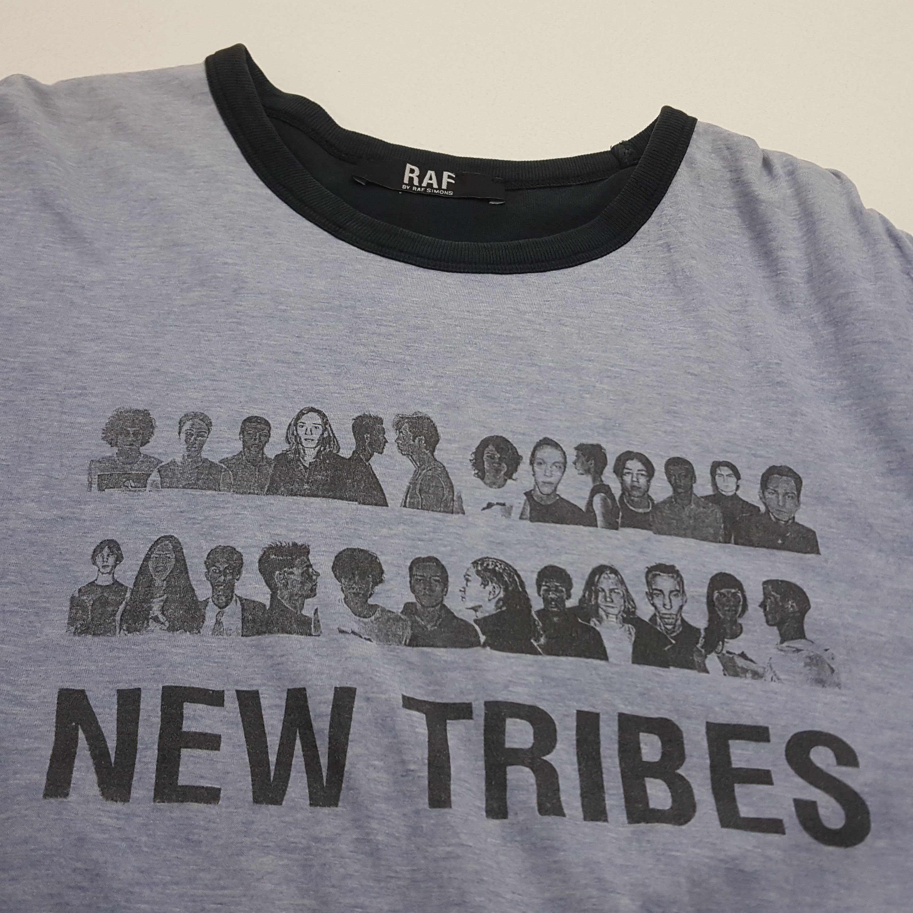 Raf Simons × Raf by Raf Simons × Vintage Vintage RAF by RAF SIMONS new tribes reversible T-Shirt Size US M / EU 48-50 / 2 - 12 Thumbnail