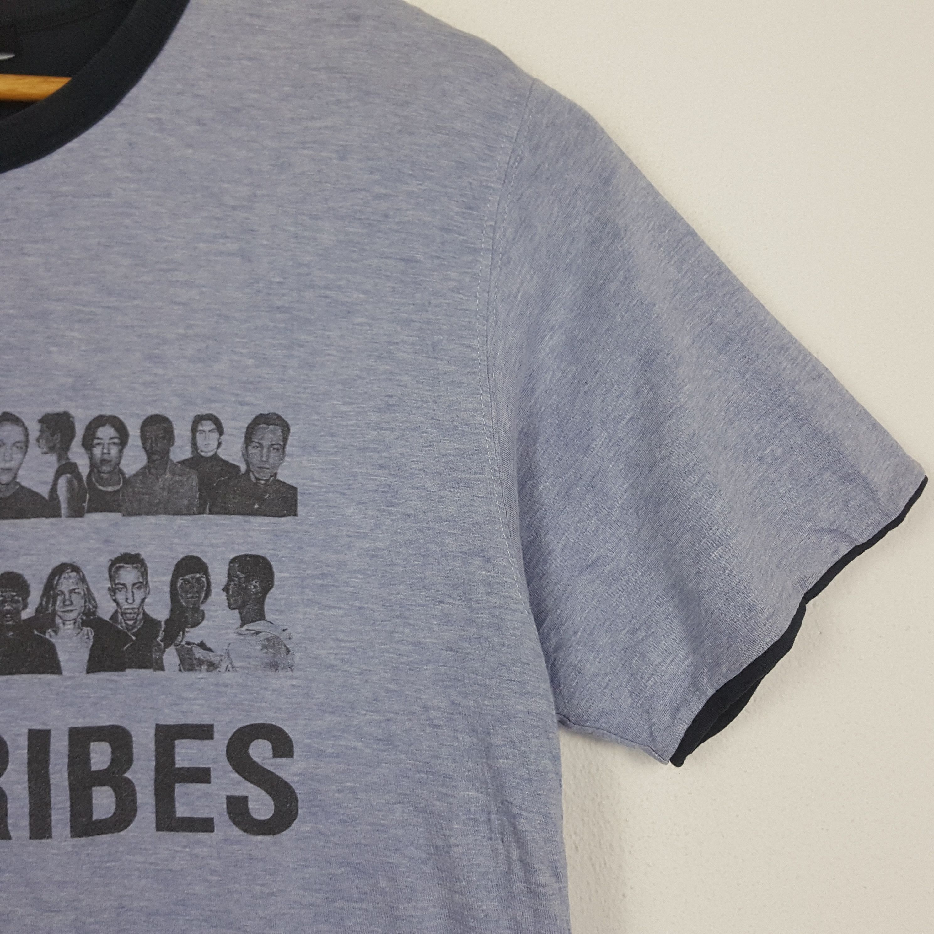 Raf Simons × Raf by Raf Simons × Vintage Vintage RAF by RAF SIMONS new tribes reversible T-Shirt Size US M / EU 48-50 / 2 - 3 Thumbnail