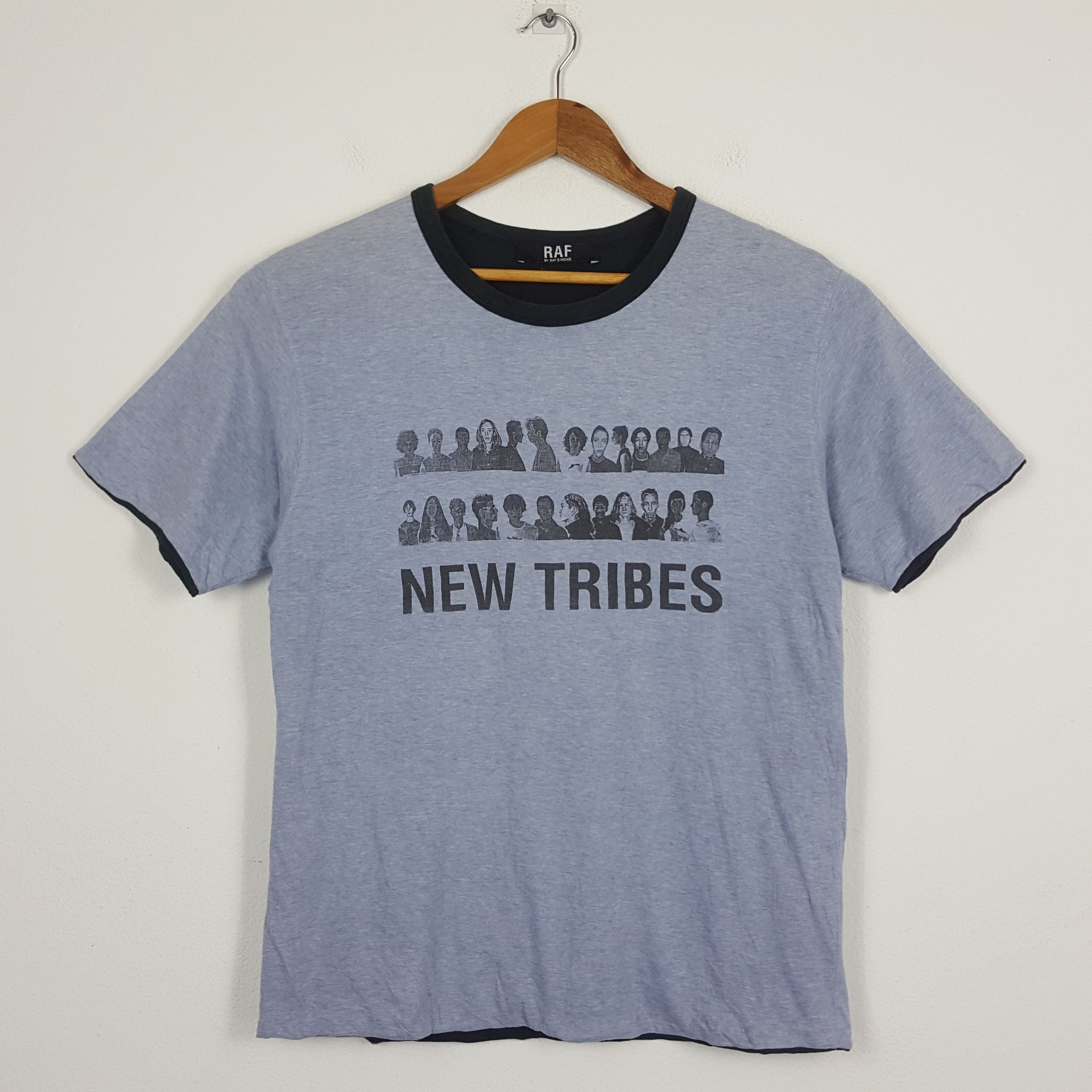 Raf Simons Vintage RAF by RAF SIMONS new tribes reversible T-Shirt | Grailed