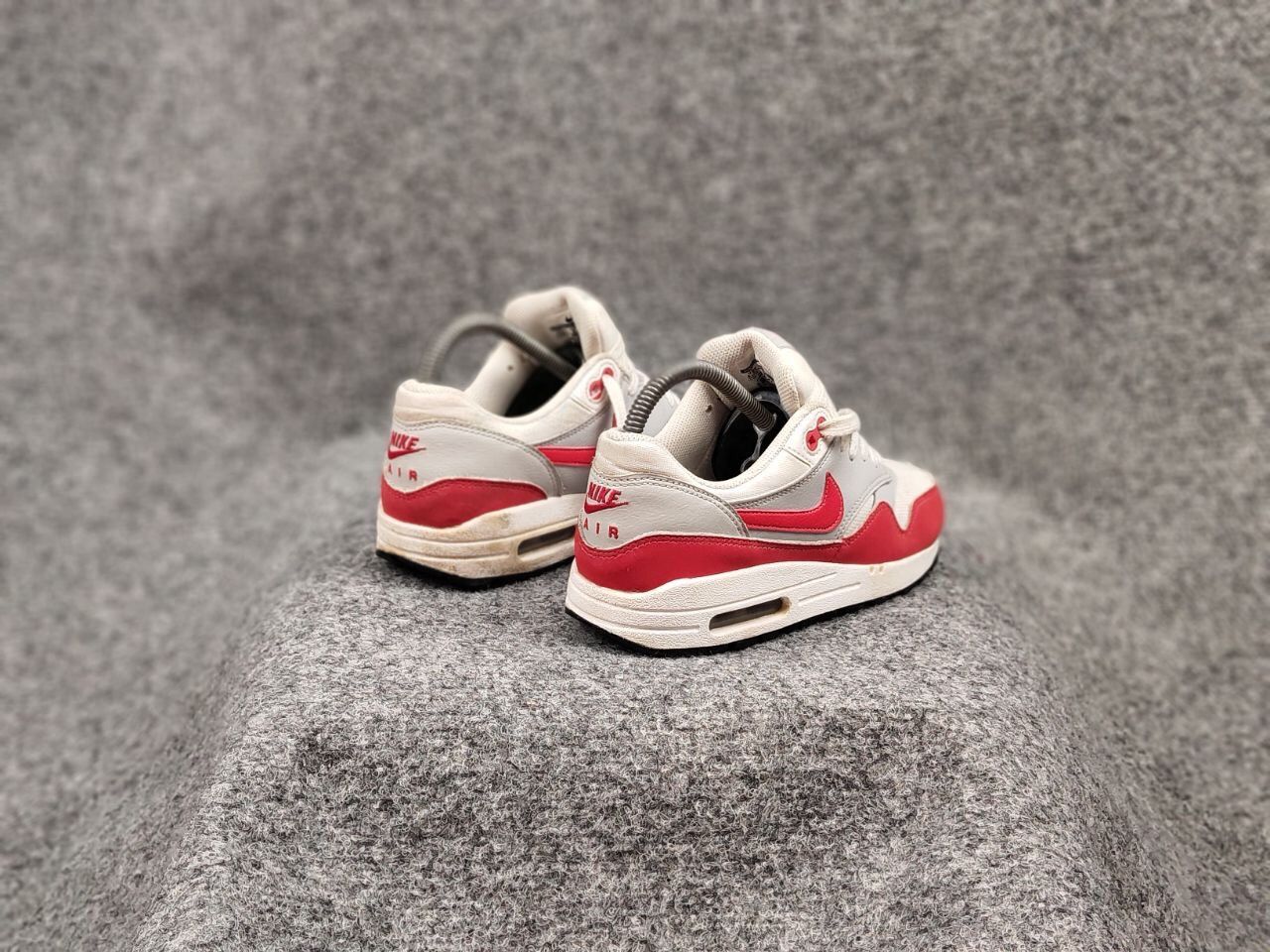 Nike Vintage Nike Air Max 1 Anniversary OG Red White Sneakers Size US 5 / EU 37 - 5 Thumbnail
