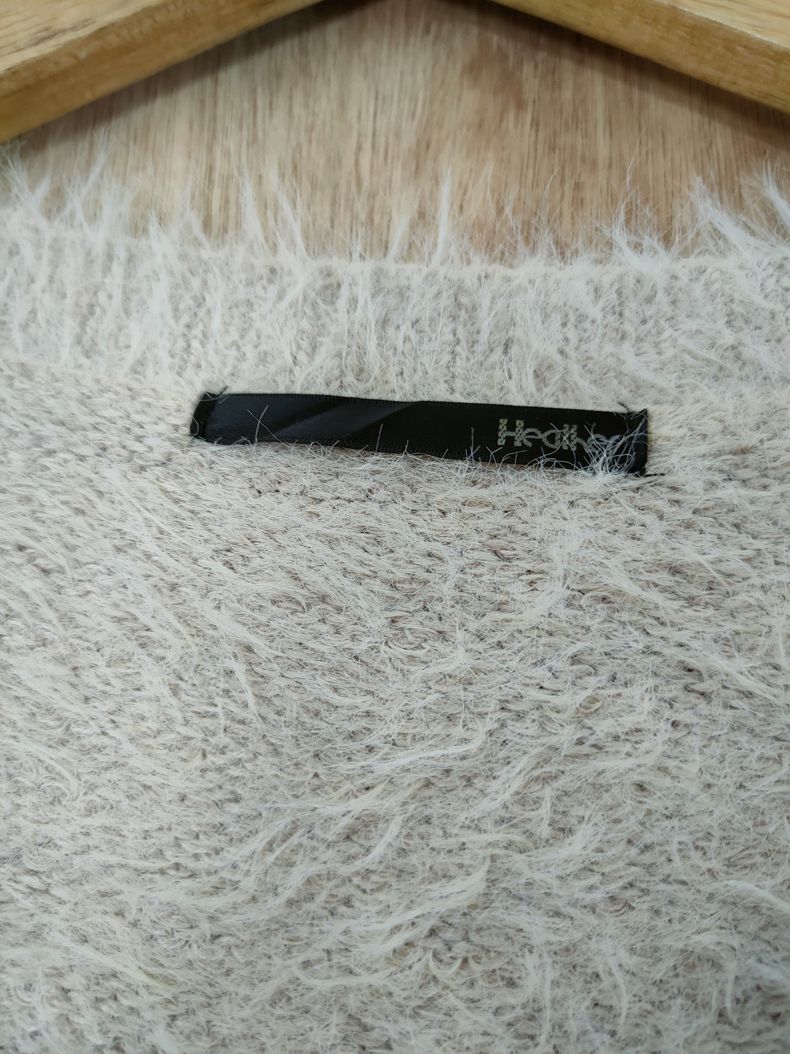 Homespun Knitwear DL Heater mohair soft fur shaggy knitwear japan #46-502 Size L / US 10 / IT 46 - 5 Thumbnail