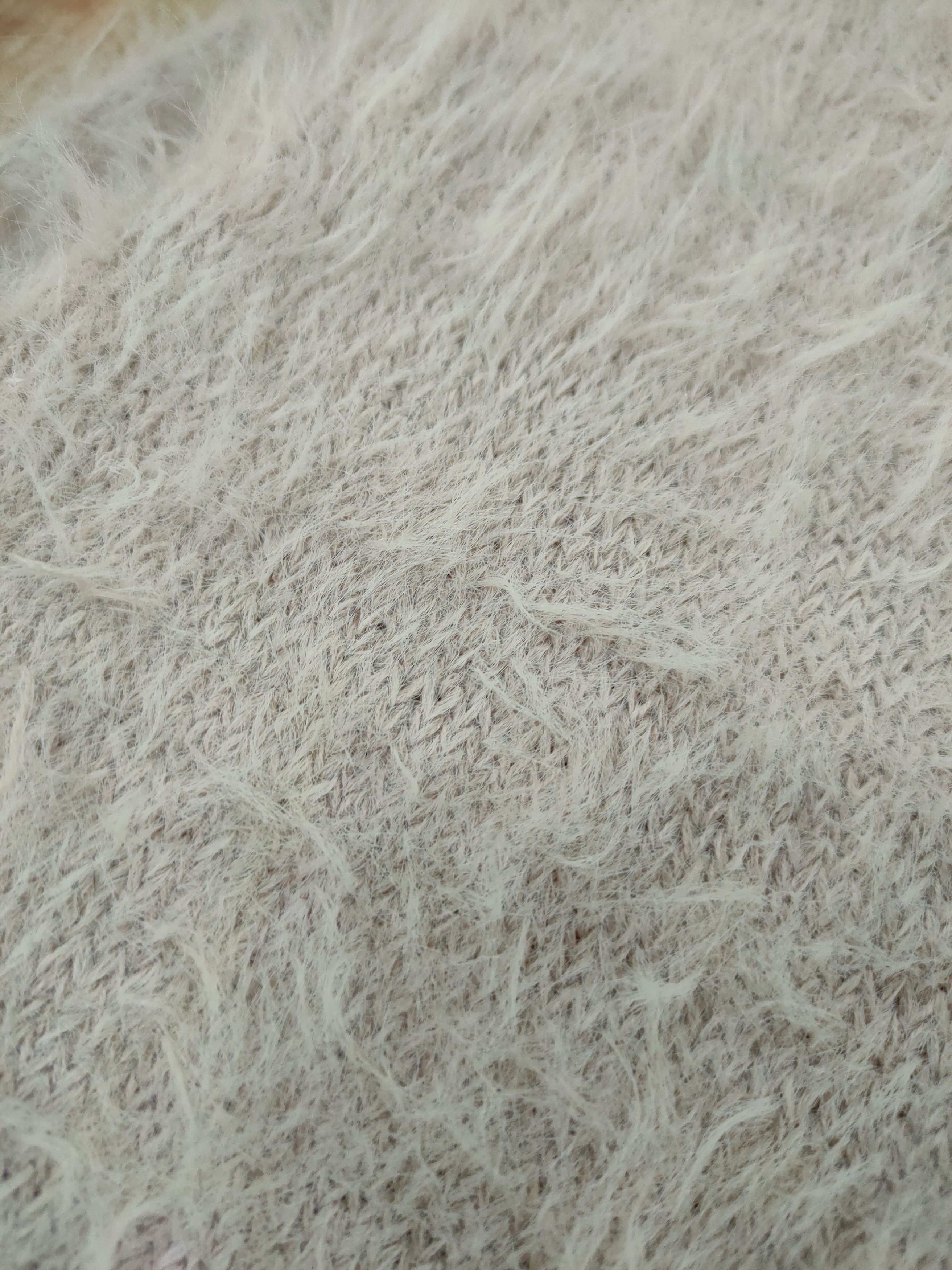 Homespun Knitwear DL Heater mohair soft fur shaggy knitwear japan #46-502 Size L / US 10 / IT 46 - 6 Thumbnail