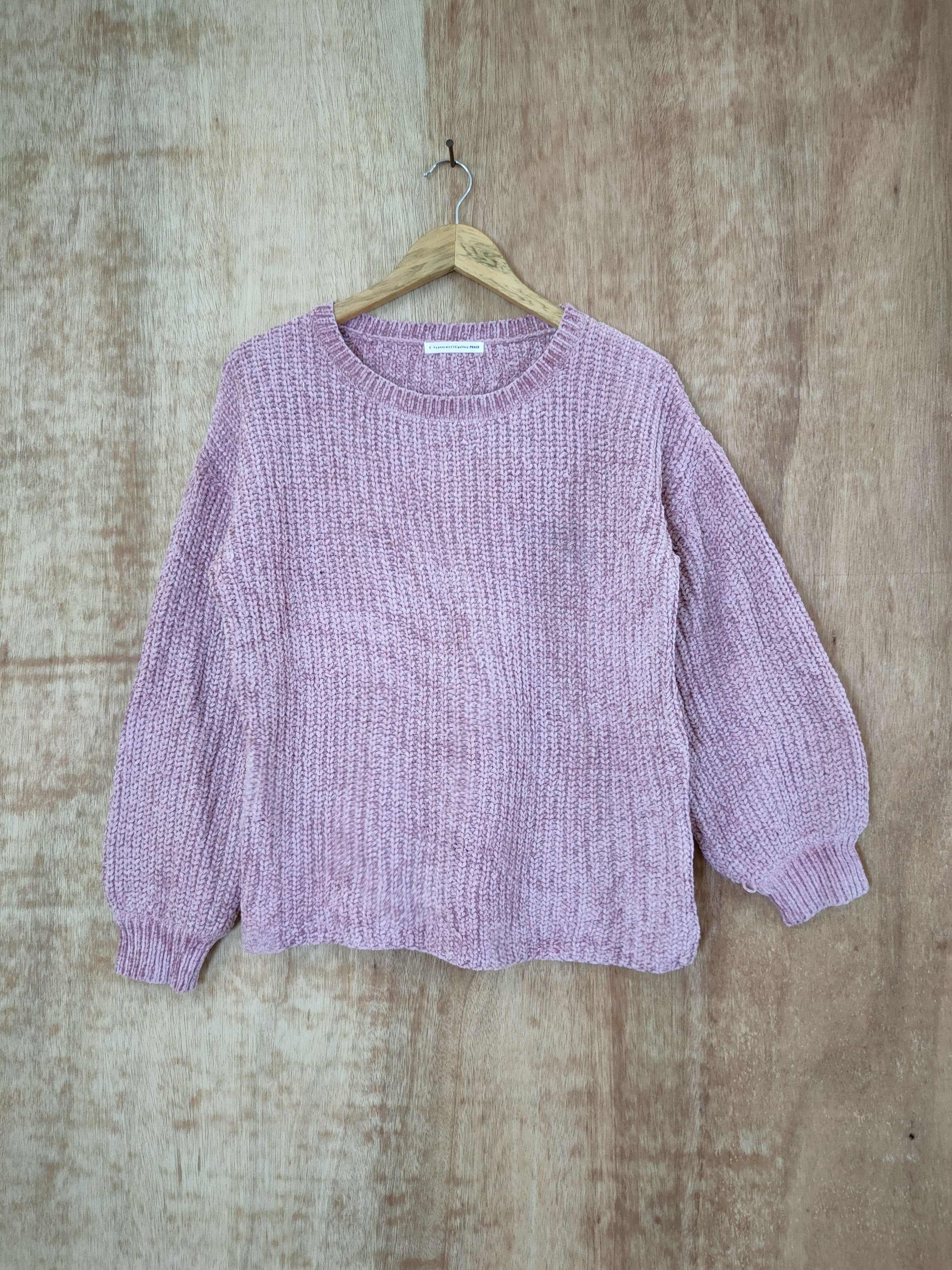 Japanese Brand Peace homespun knitwear soft japan #46-685 Size US M / EU 48-50 / 2 - 1 Thumbnail