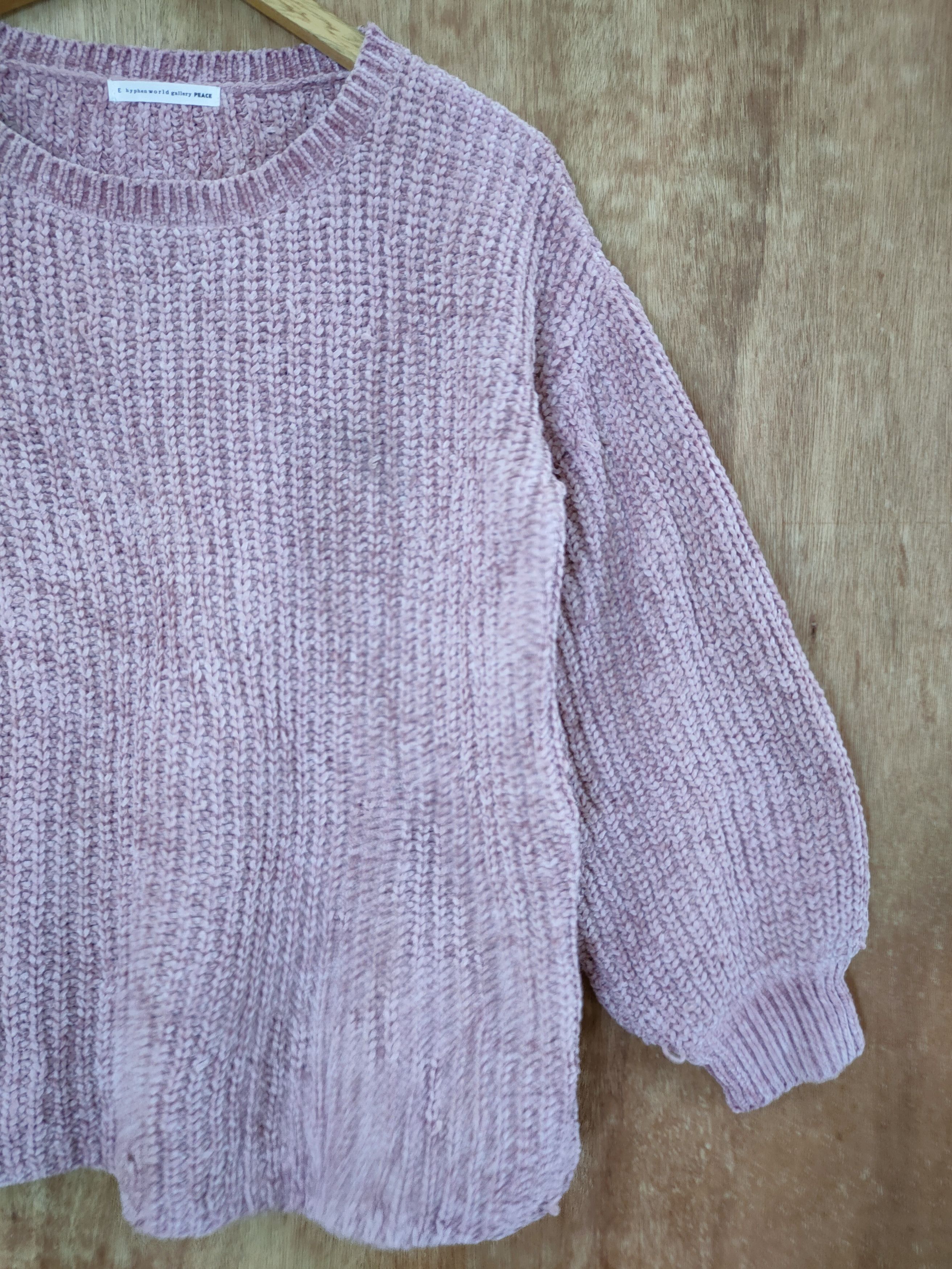 Japanese Brand Peace homespun knitwear soft japan #46-685 Size US M / EU 48-50 / 2 - 3 Thumbnail