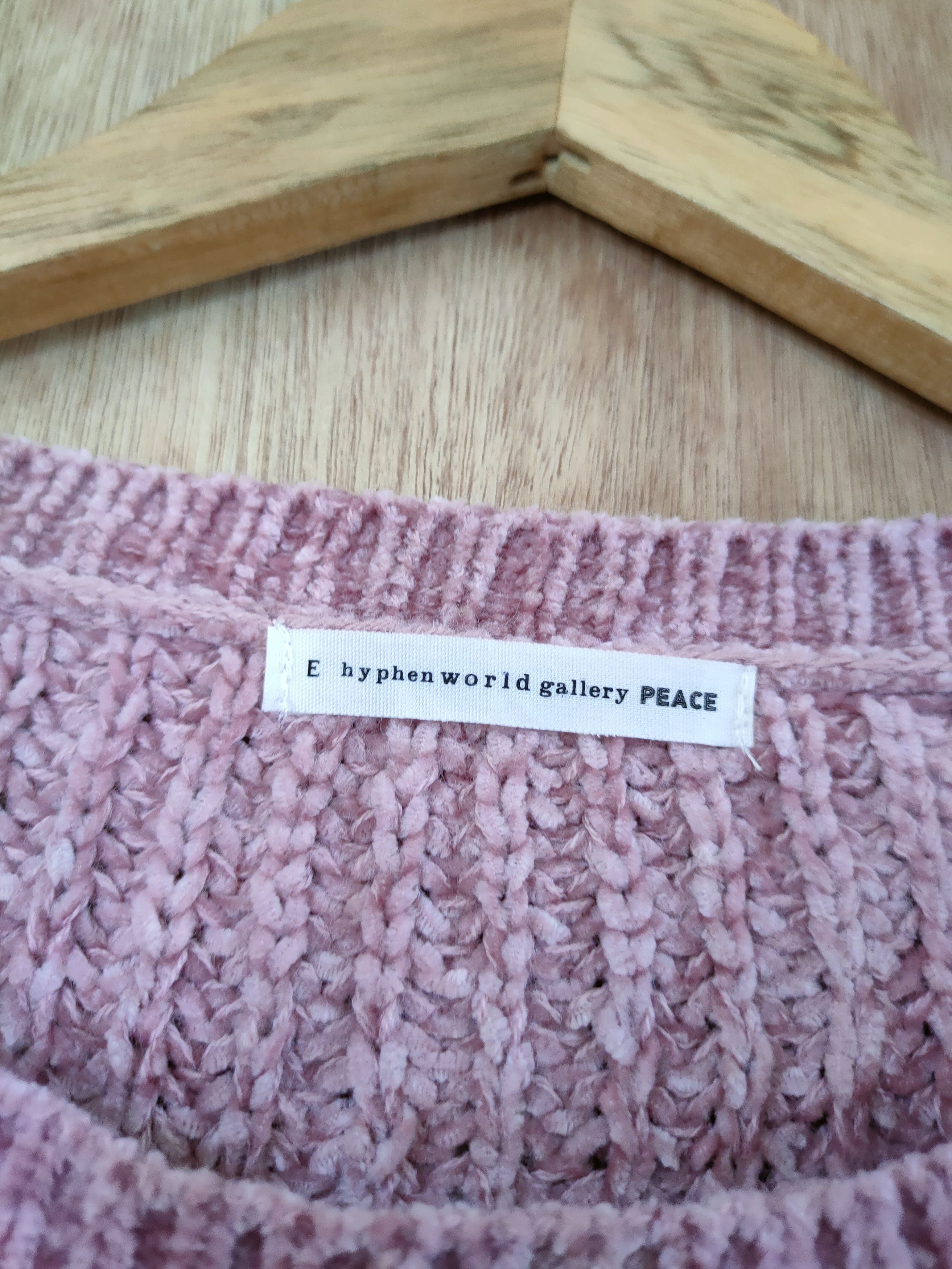 Japanese Brand Peace homespun knitwear soft japan #46-685 Size US M / EU 48-50 / 2 - 4 Thumbnail