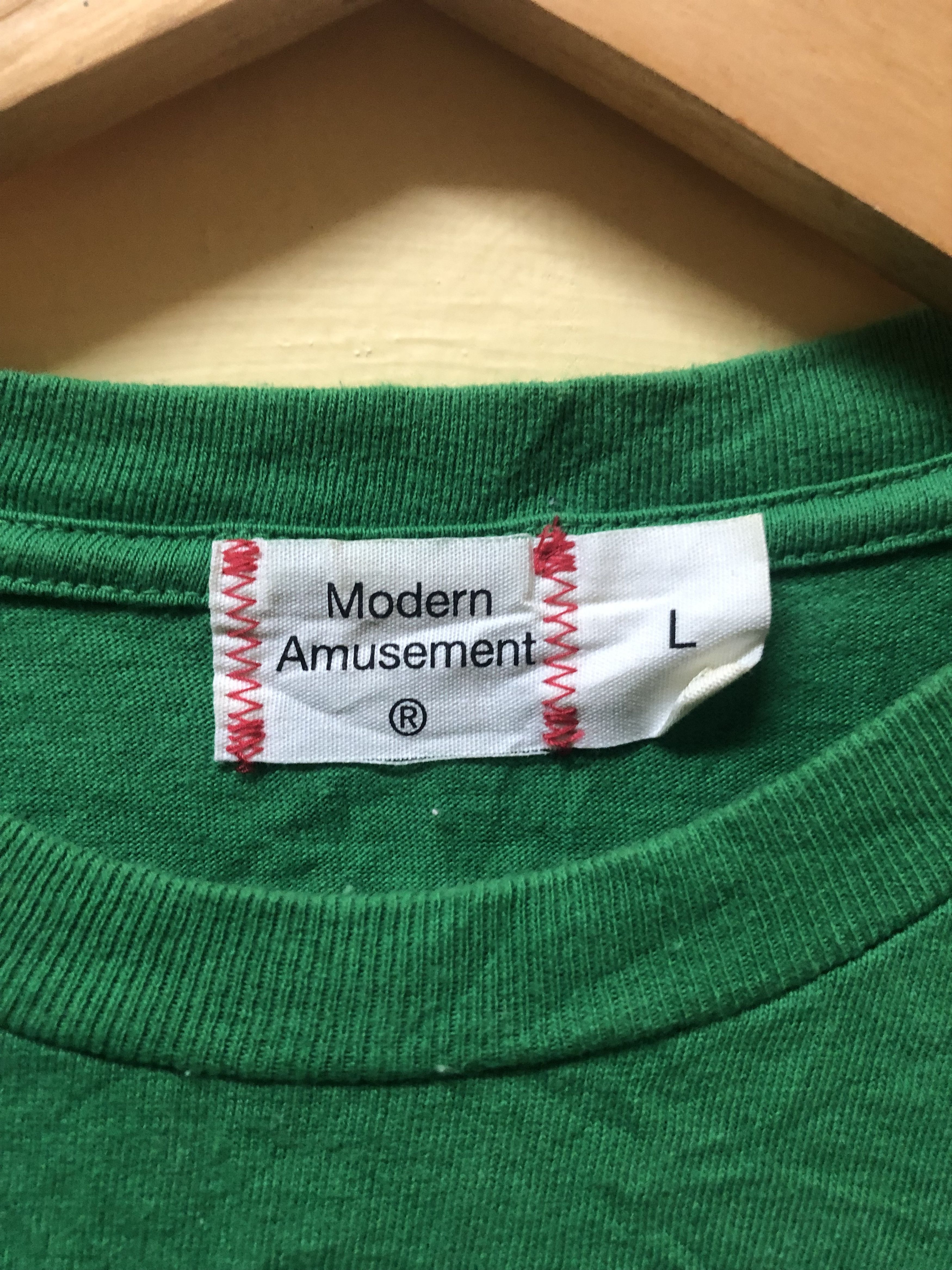 Modern Amusement Modern Amusemennt Big Logo Tshirt Size US L / EU 52-54 / 3 - 3 Thumbnail