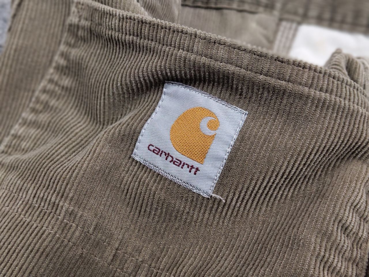 Carhartt Vintage 90's Carhartt simple Corduroy Faded Beige Pants Size US 32 / EU 48 - 12 Thumbnail
