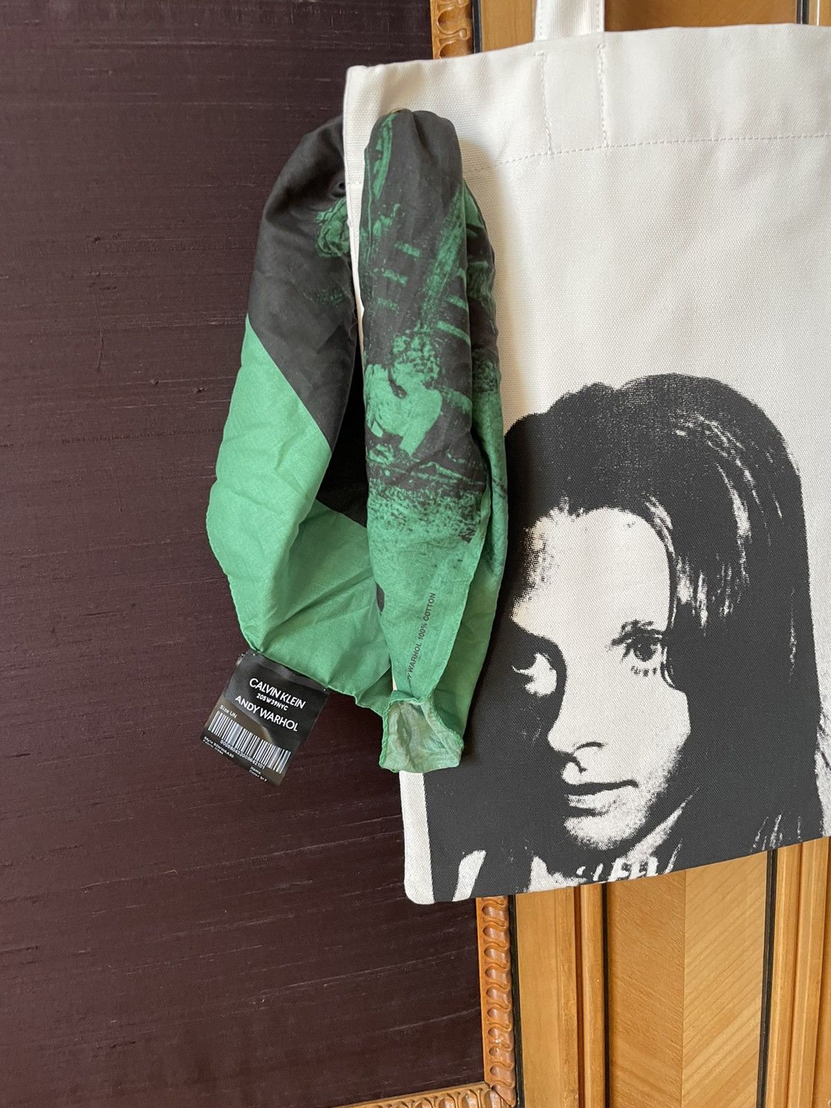 Calvin Klein 205W39NYC × Raf Simons SS18 Sandra Brant Bandana Tote Bag Size ONE SIZE - 3 Thumbnail