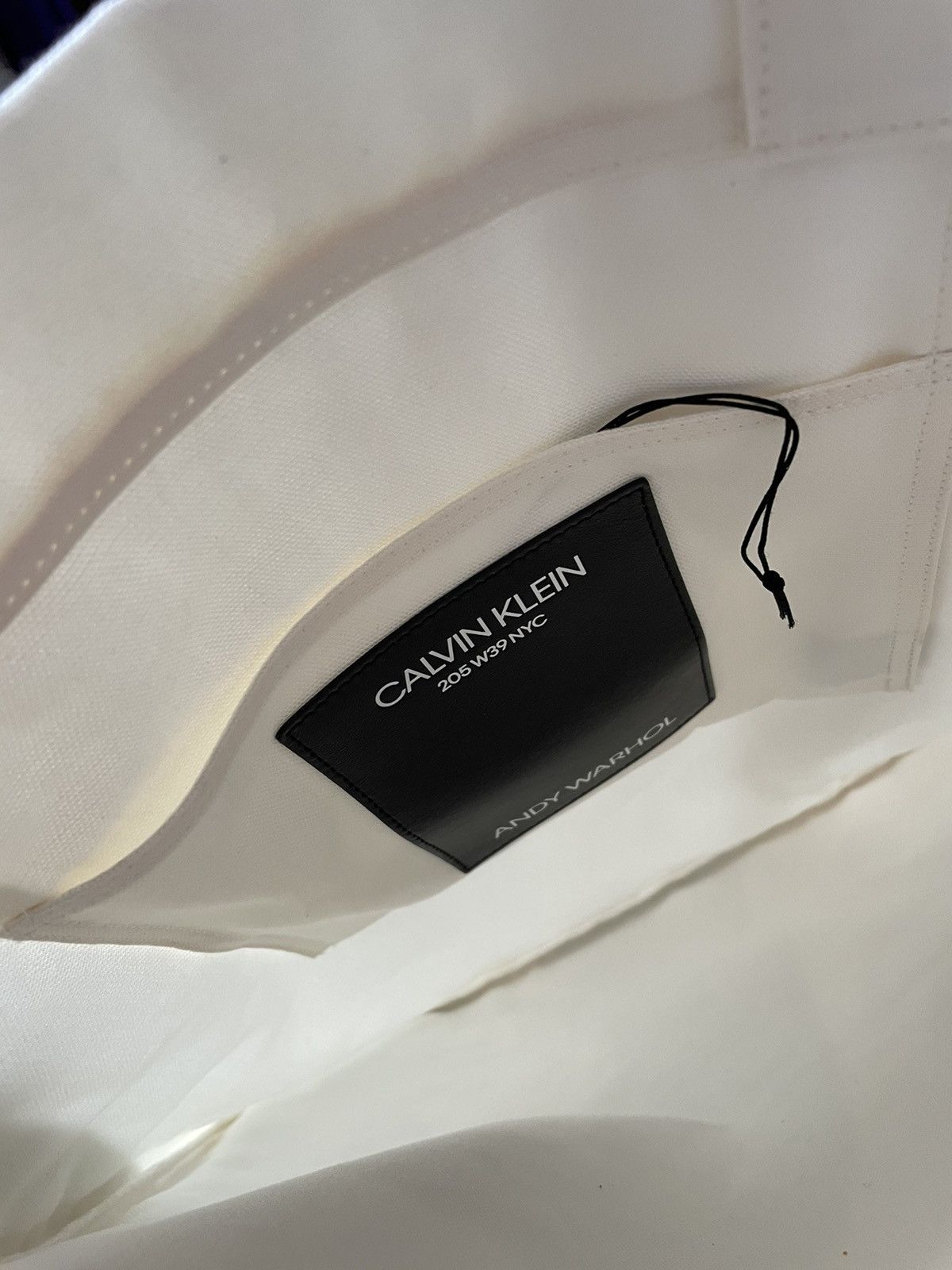 Calvin Klein 205W39NYC × Raf Simons SS18 Sandra Brant Bandana Tote Bag Size ONE SIZE - 8 Thumbnail
