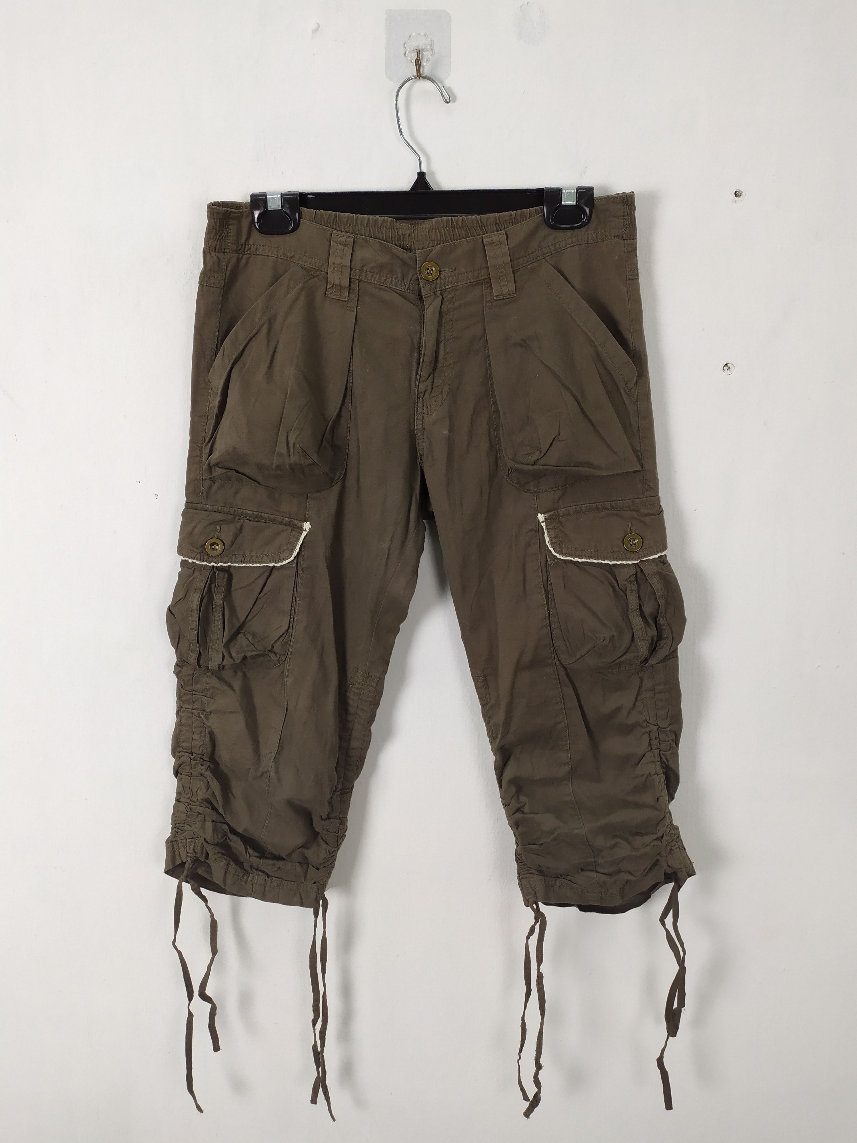 Designer × Japanese Brand C.B Cropped Pants Multipocket tactical Size US 29 - 1 Thumbnail