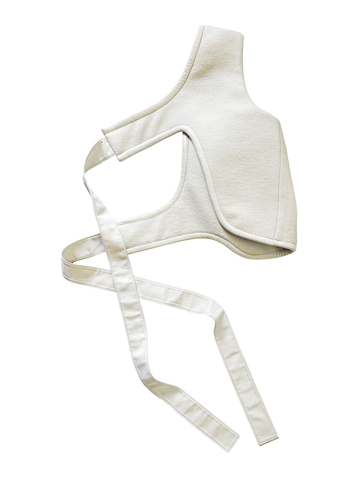 Celine GRAIL AW15 Runway Ivory Wool/Lambskin Cargo Holster Size ONE SIZE - 6 Thumbnail