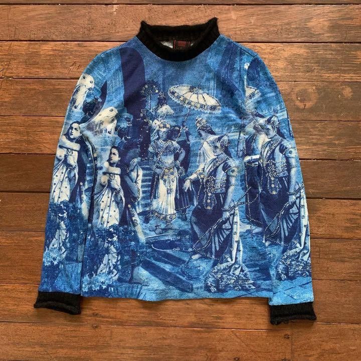 Jean Paul Gaultier Jean Paul Gaultier Victory of Indrajit mesh top Size US M / EU 48-50 / 2 - 2 Thumbnail
