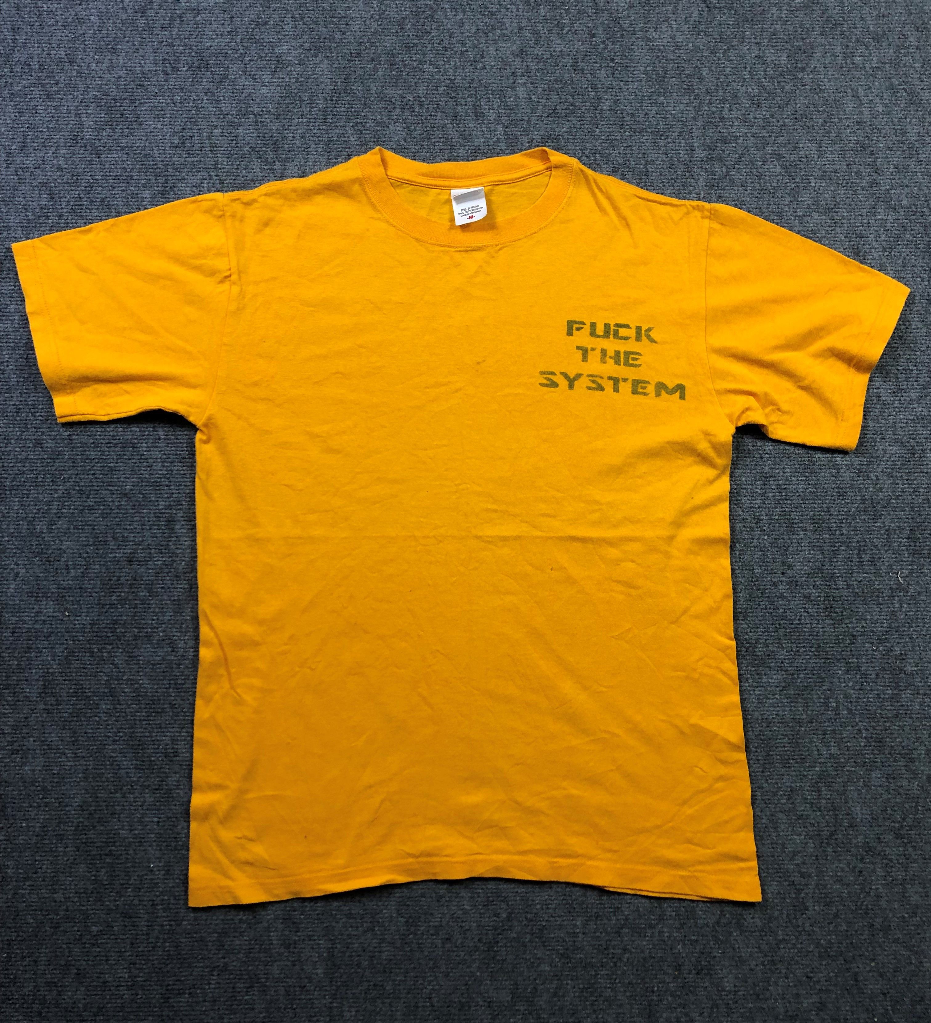 Anvil Fuck The System Tshirt Size US M / EU 48-50 / 2 - 1 Thumbnail
