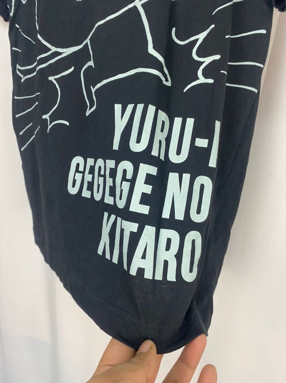 Anime × GU × Japanese Brand Anime yuru-I gegege no kitaro overprint tshirt Size US M / EU 48-50 / 2 - 4 Thumbnail