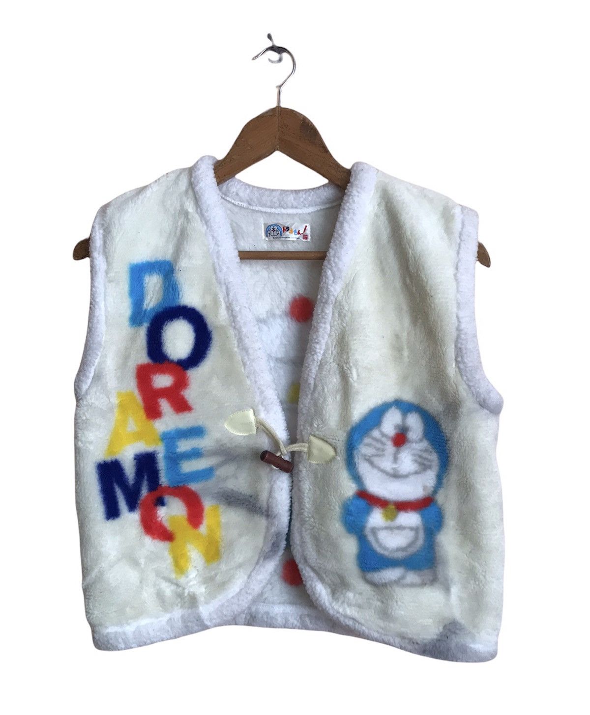 image of Cartoon Network x Nintendo Doraemon Cartoon Japanese Bandai Fleece, Men's (Size Small)