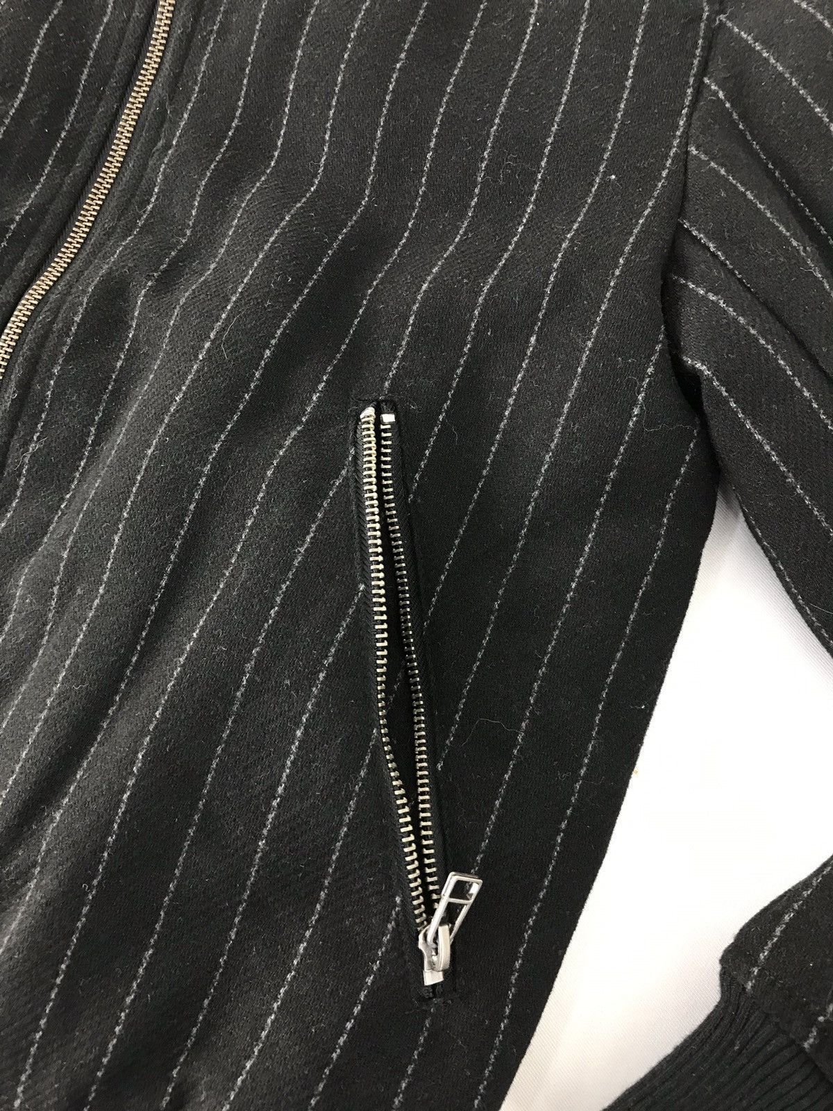 Japanese Brand × Vintage Vintage Gu Bomber Jacket Striped Fleece Inner Style Size US S / EU 44-46 / 1 - 4 Thumbnail