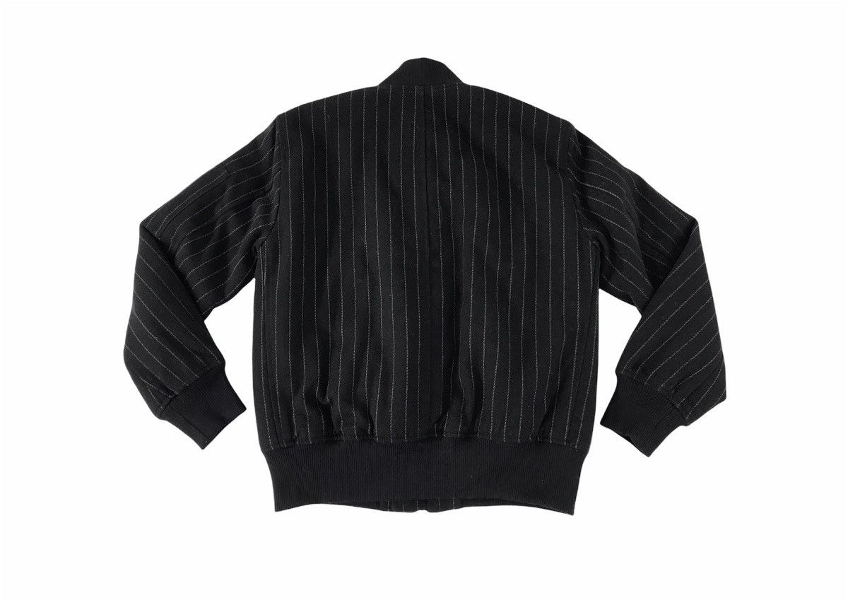 Japanese Brand × Vintage Vintage Gu Bomber Jacket Striped Fleece Inner Style Size US S / EU 44-46 / 1 - 2 Thumbnail
