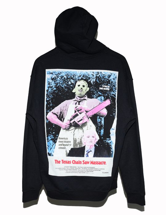 Travis Scott Travis Scott Texas Chainsaw Massacre NYC Halloween Hoodie ...