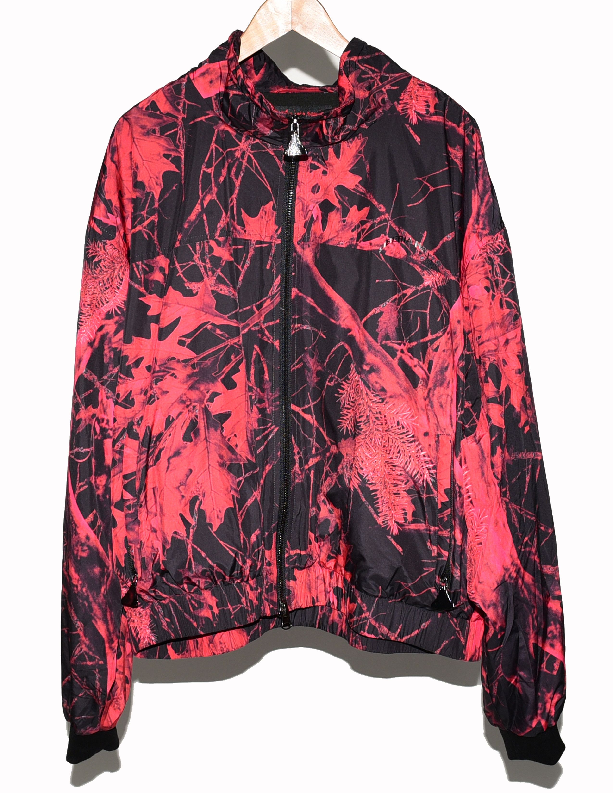 image of Siberia Hills Blood Leaves Windbreaker in Red, Men's (Size 2XL)