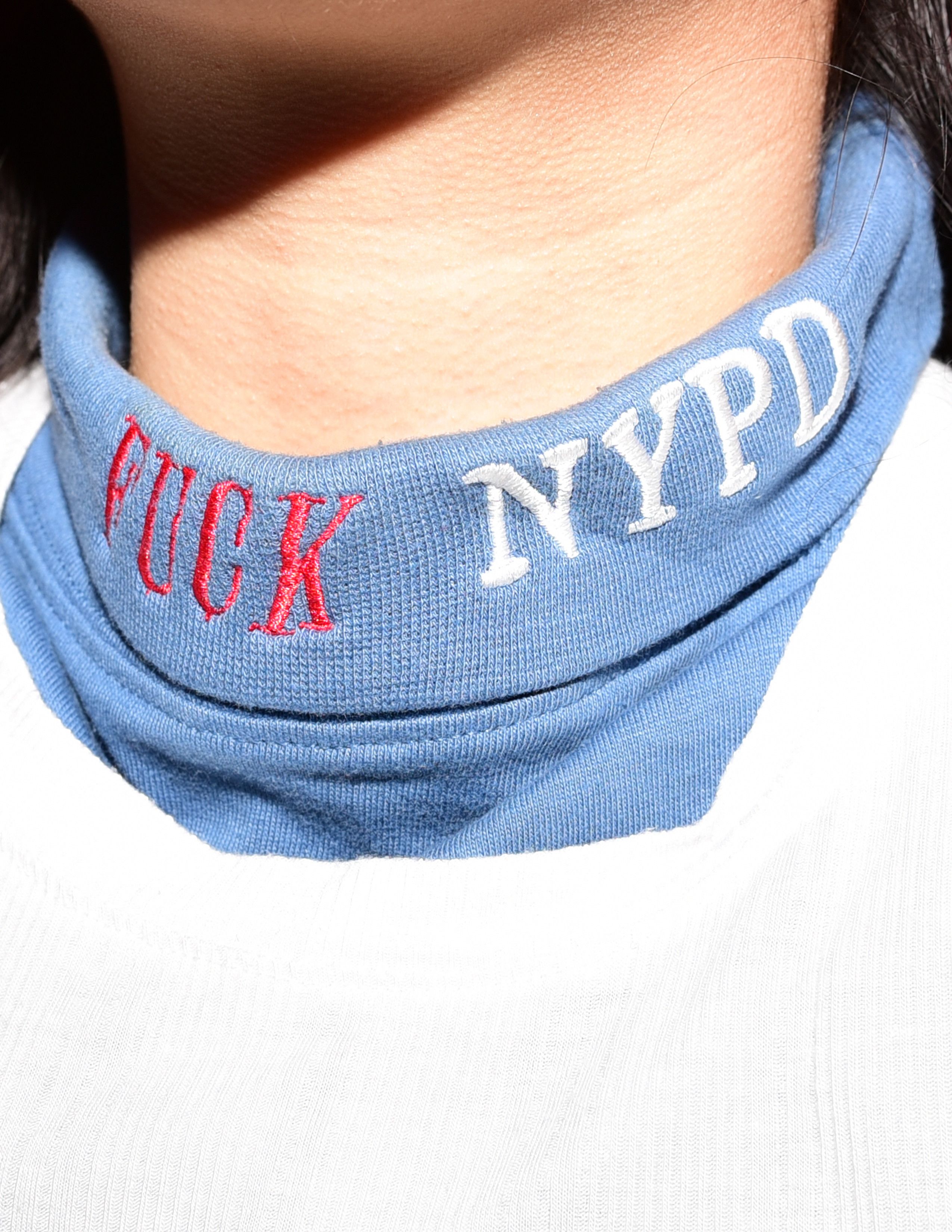 (B).Stroy (B).Stroy Fuck NYPD Neck Gaiter Size ONE SIZE - 1 Thumbnail