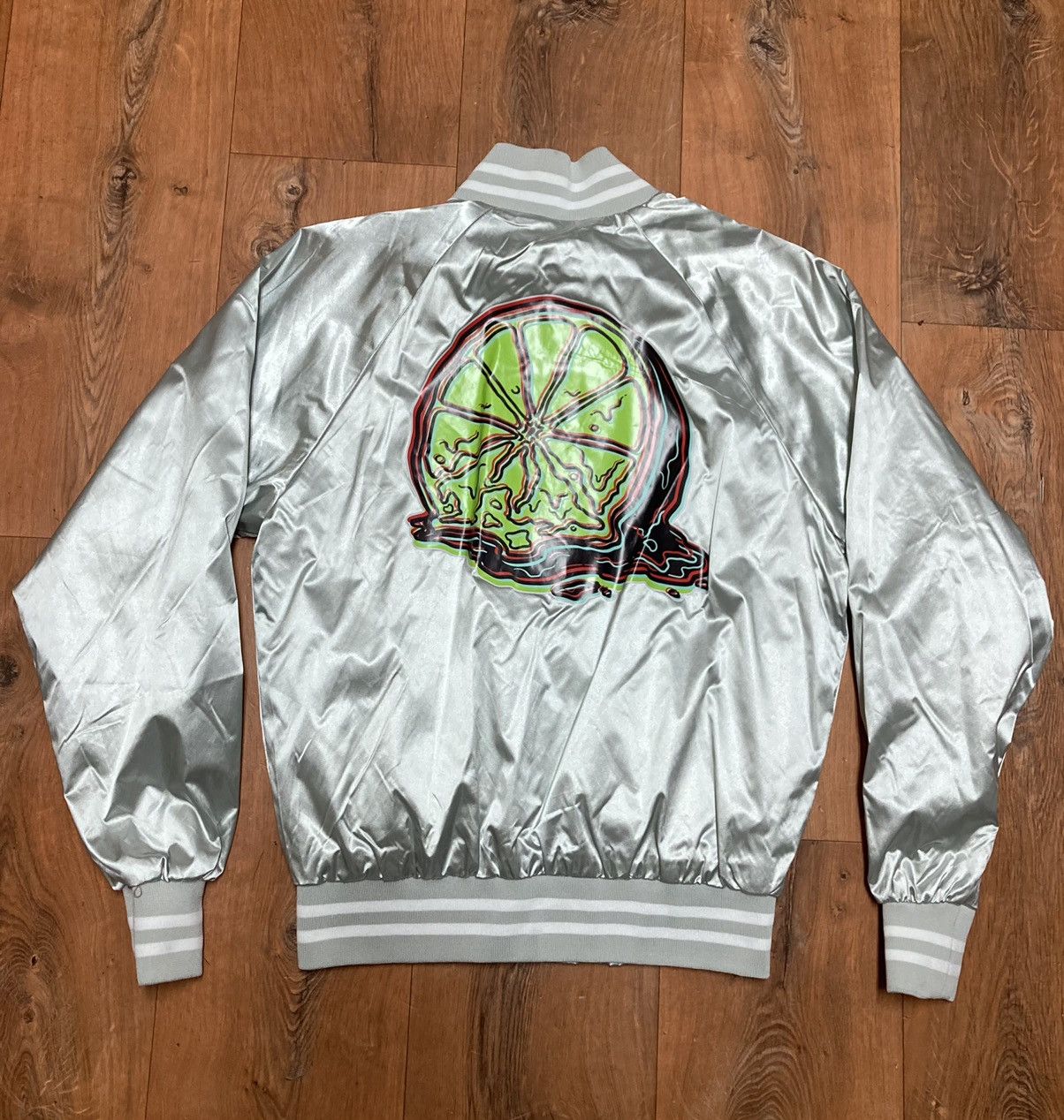 Bomber Jacket Salute the Sun Elysian Brewing Small Varsity Jacket