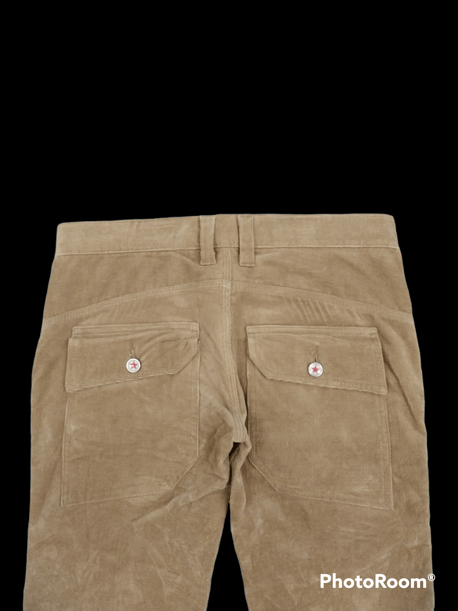 Japanese Brand FLARE🔥BUSHPANTS LIVERTINE TOKYO CORDUROY PANTS Size US 30 / EU 46 - 4 Thumbnail