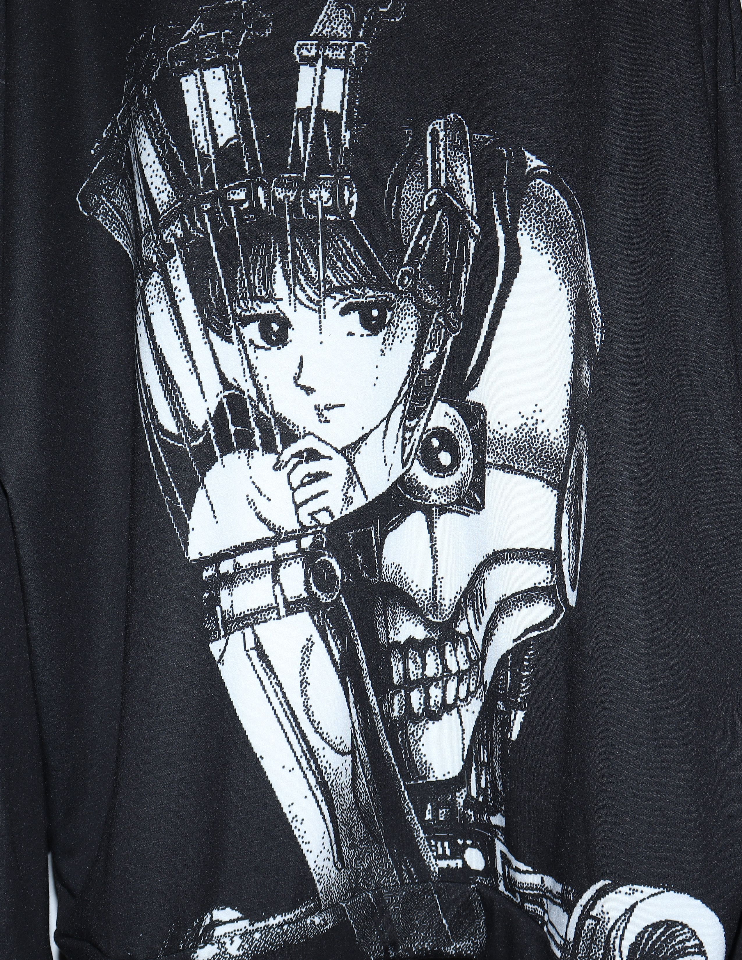 Other Kikillo Oversized Terminator Anime Sweater Size US XXL / EU 58 / 5 - 3 Thumbnail