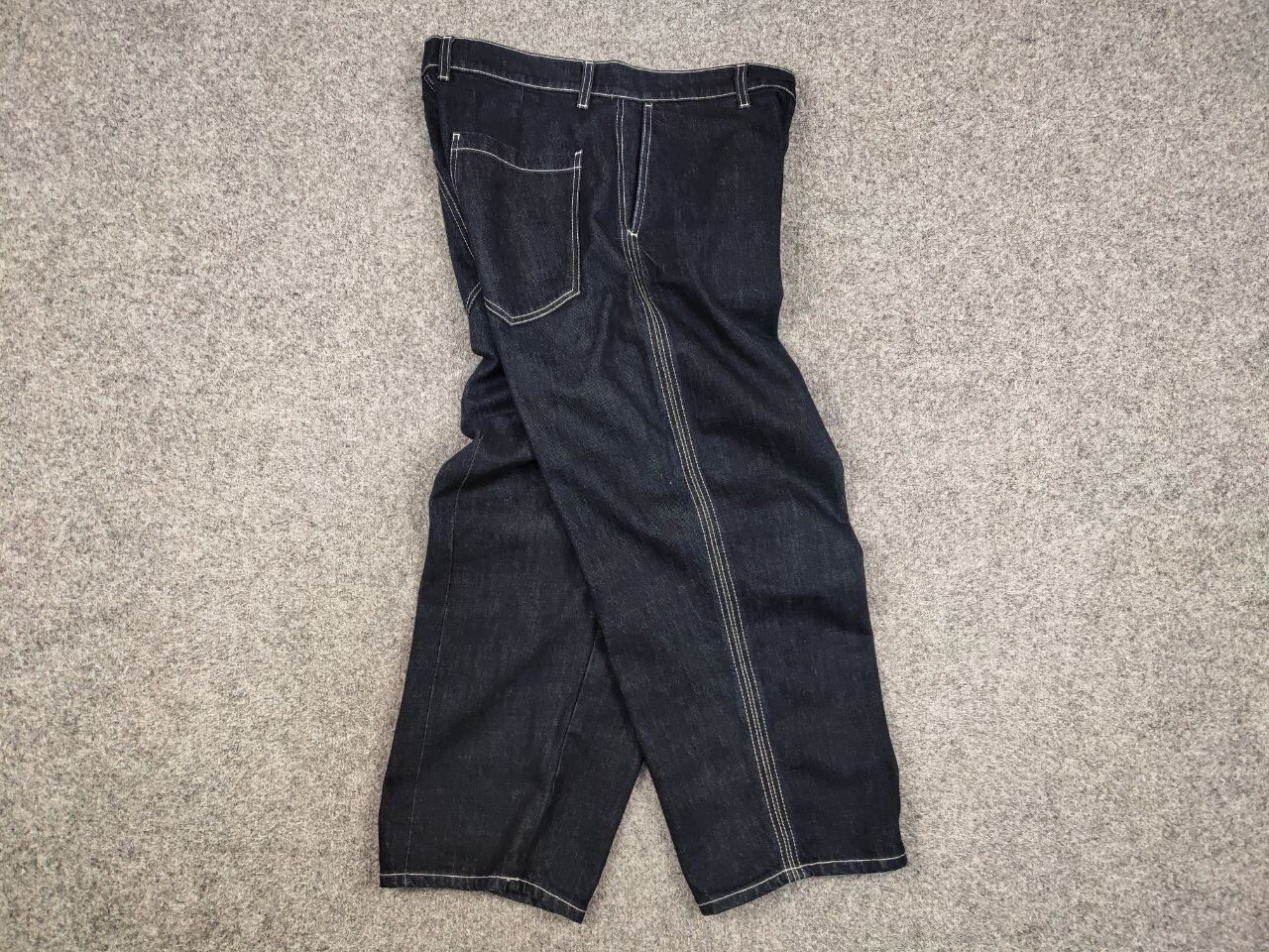 Marni Marni Commessa Cropped Jeans Baggy Blue Denim Women Pants Size 30" / US 8 / IT 44 - 17 Thumbnail