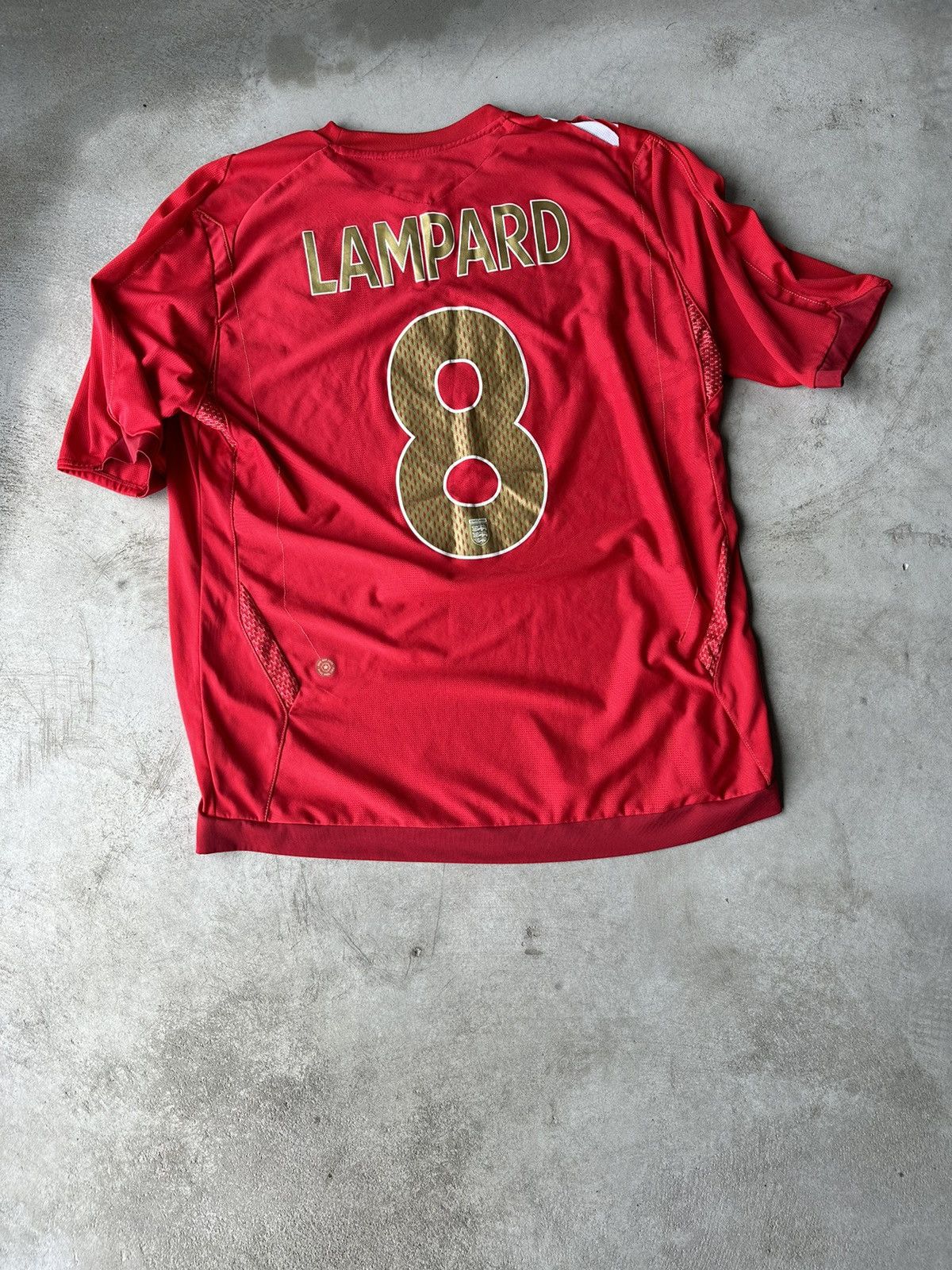 Frank Lampard England 2006/2008 Umbro Football Jersey