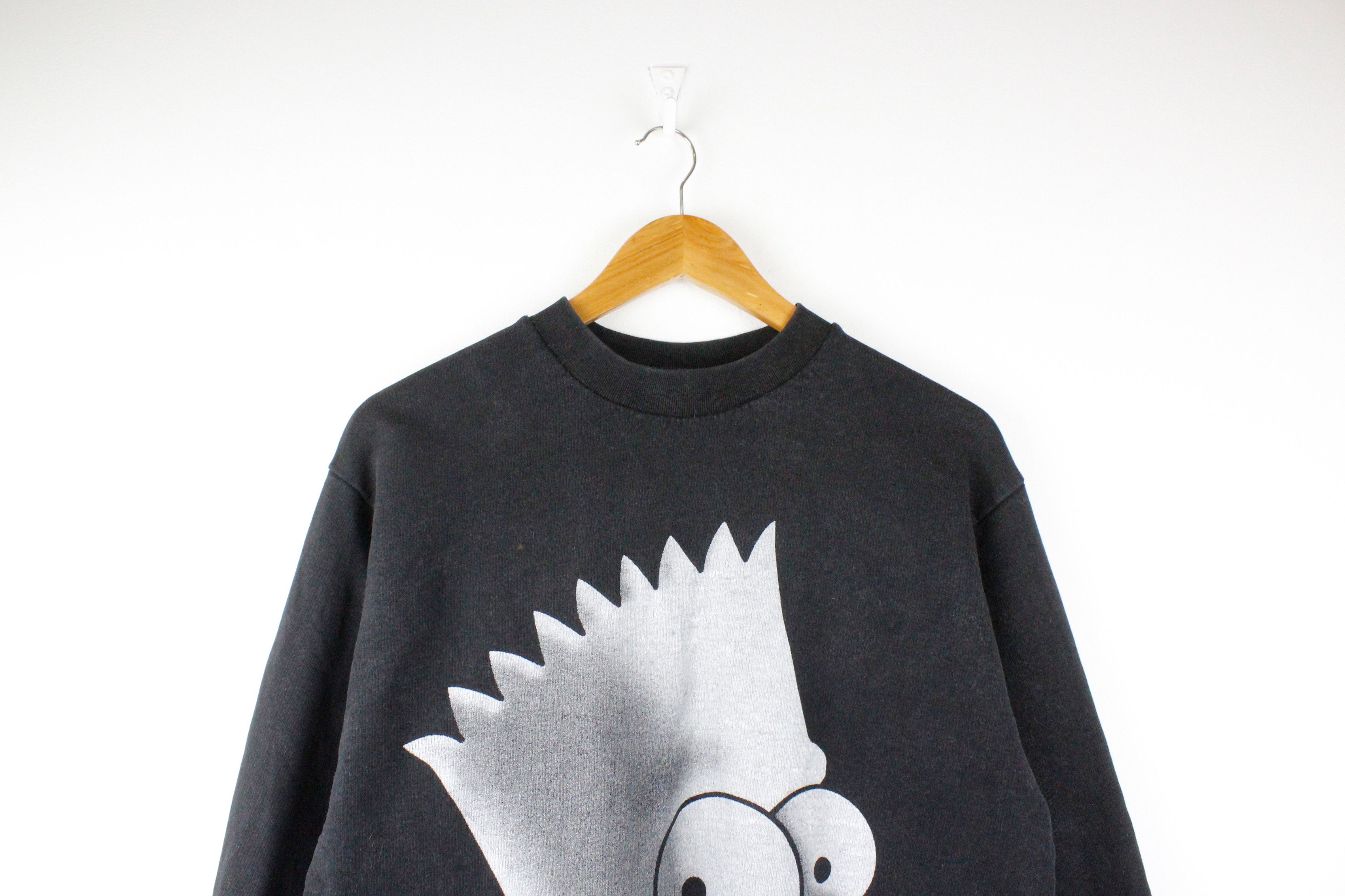 Cartoon Network × Vintage Vintage 1999 The Simpsons Bart Graphic Print Sweatshirt Size US S / EU 44-46 / 1 - 2 Thumbnail