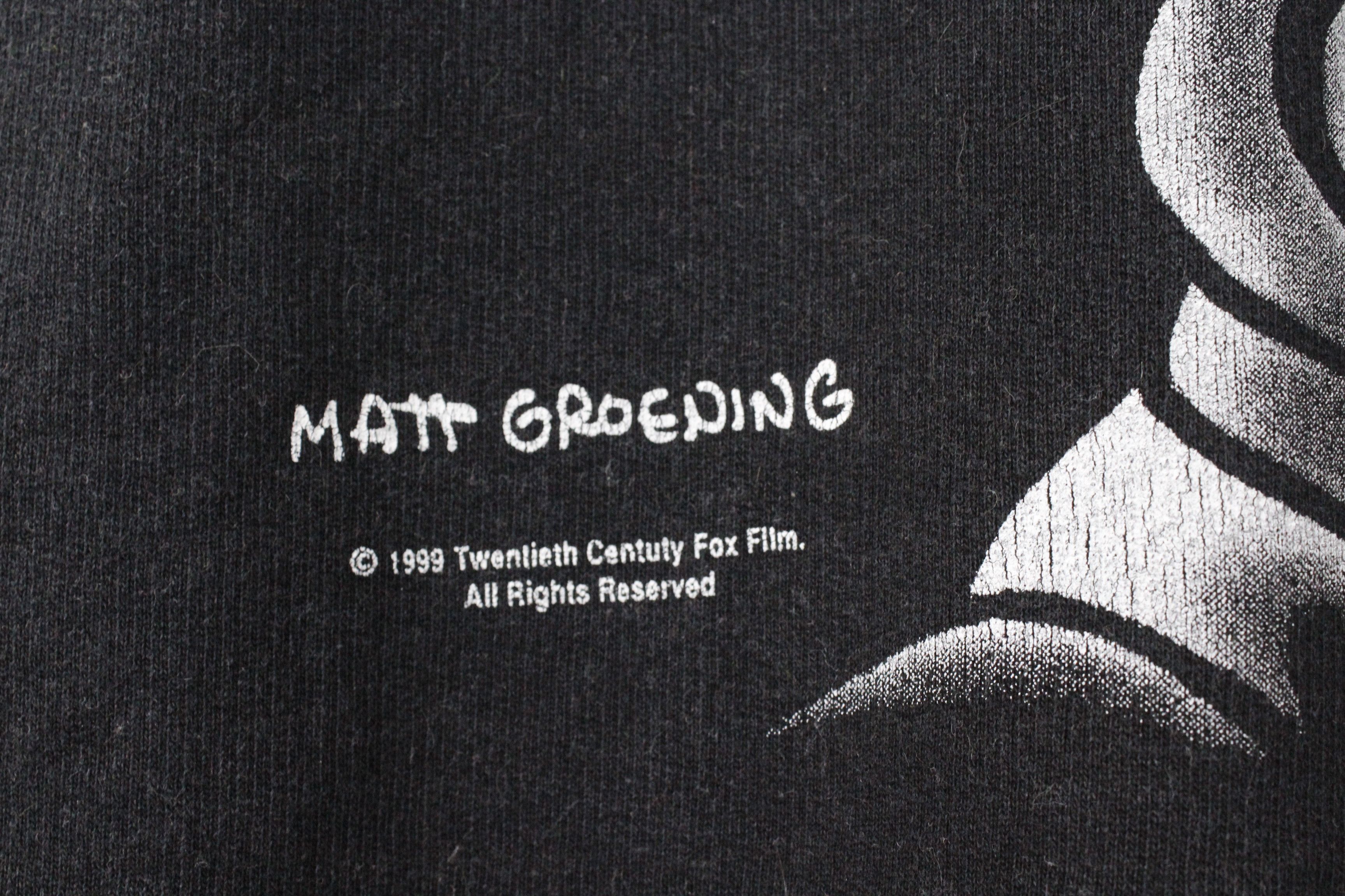 Cartoon Network × Vintage Vintage 1999 The Simpsons Bart Graphic Print Sweatshirt Size US S / EU 44-46 / 1 - 6 Thumbnail