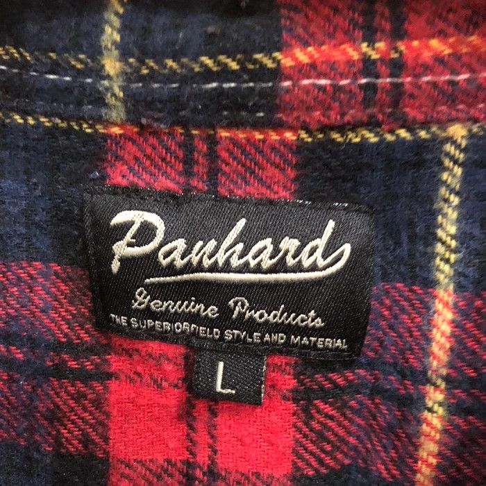 Vintage Vintage Panhard Plaid Tartan Flannel Shirt 👕 Size US S / EU 44-46 / 1 - 4 Thumbnail