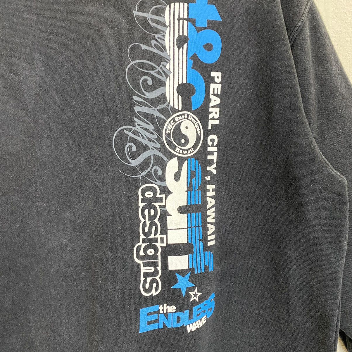 Japanese Brand × Vintage Vintage 90s T&C Surf Big Logo Sweatshirts Size L Size US L / EU 52-54 / 3 - 5 Thumbnail