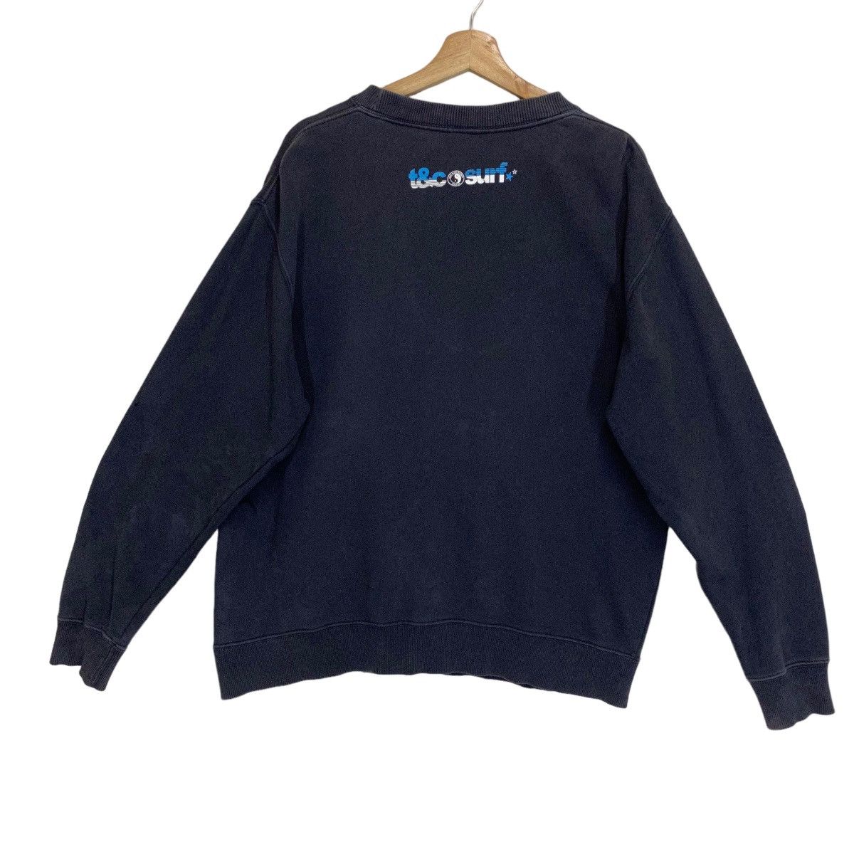 Japanese Brand × Vintage Vintage 90s T&C Surf Big Logo Sweatshirts Size L Size US L / EU 52-54 / 3 - 7 Thumbnail