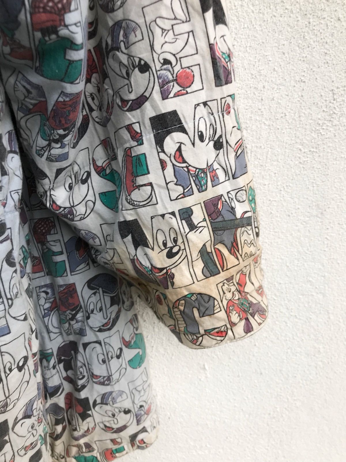 Mickey Mouse × Vintage Vintage Mickey Jeans Hoodie Casual Reversible Button Jacket Size US M / EU 48-50 / 2 - 18 Thumbnail