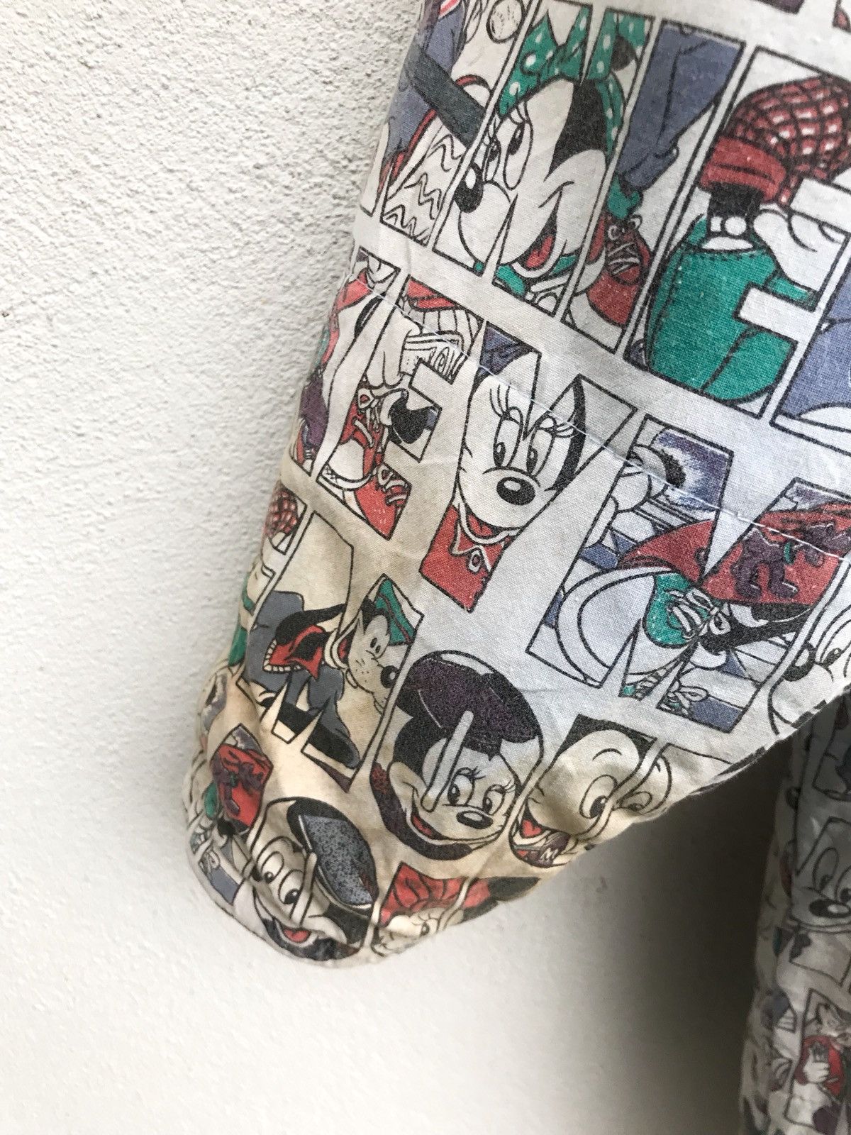 Mickey Mouse × Vintage Vintage Mickey Jeans Hoodie Casual Reversible Button Jacket Size US M / EU 48-50 / 2 - 19 Thumbnail