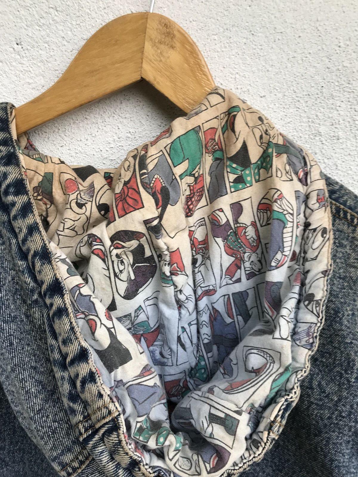 Mickey Mouse × Vintage Vintage Mickey Jeans Hoodie Casual Reversible Button Jacket Size US M / EU 48-50 / 2 - 9 Thumbnail