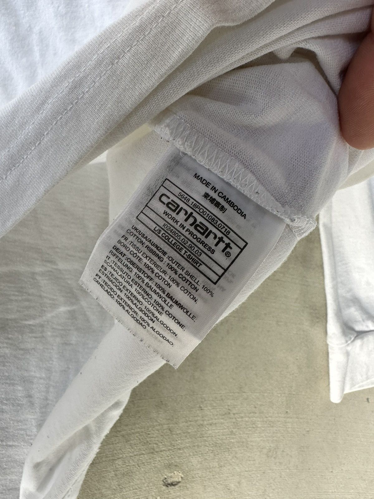 Carhartt College Long sleeve
