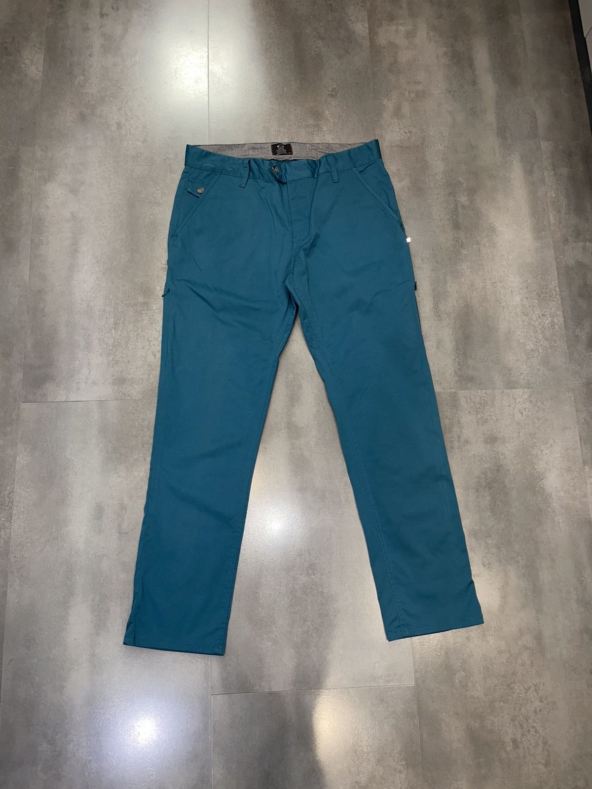 Oakley Oakley Technical Turqoise Casual Pants Size US 36 / EU 52 - 7 Thumbnail