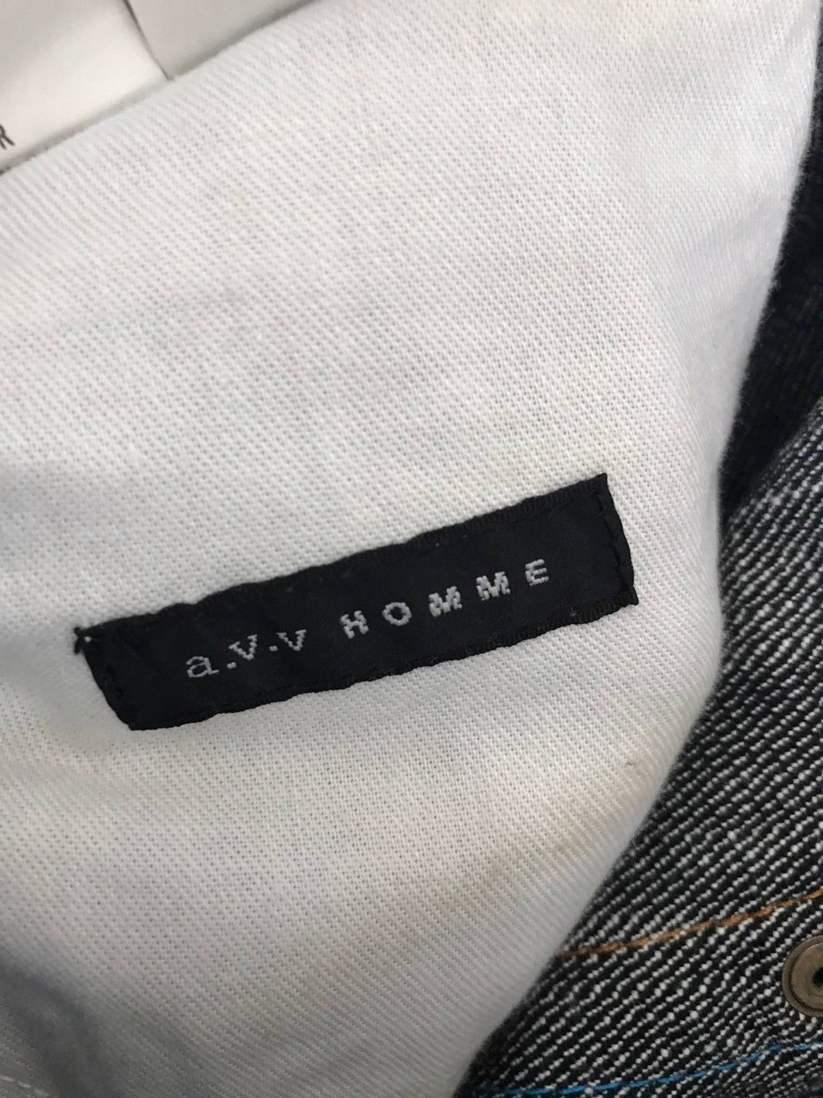 Designer × Japanese Brand Japanese Brand A.V.V HOMME Blue Denim Jeans Size US 29 - 9 Thumbnail
