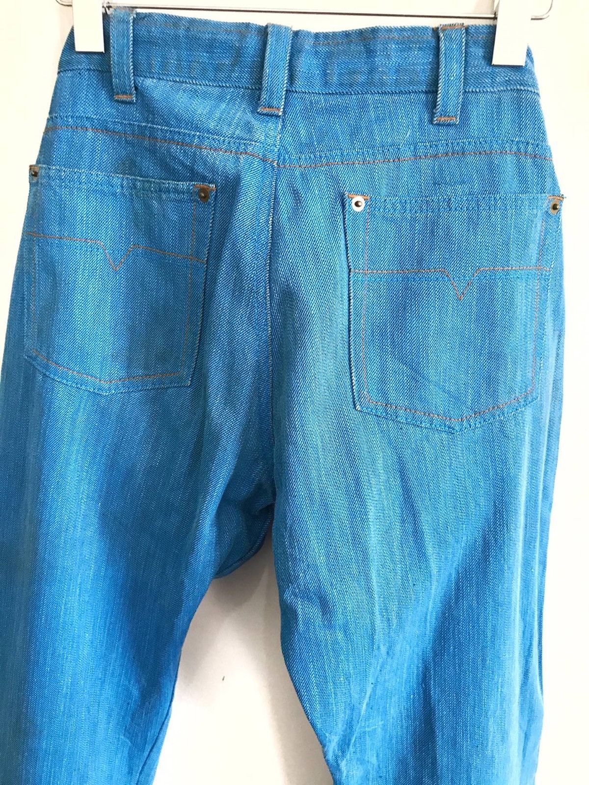 Designer × Japanese Brand Japanese Brand A.V.V HOMME Blue Denim Jeans Size US 29 - 4 Thumbnail