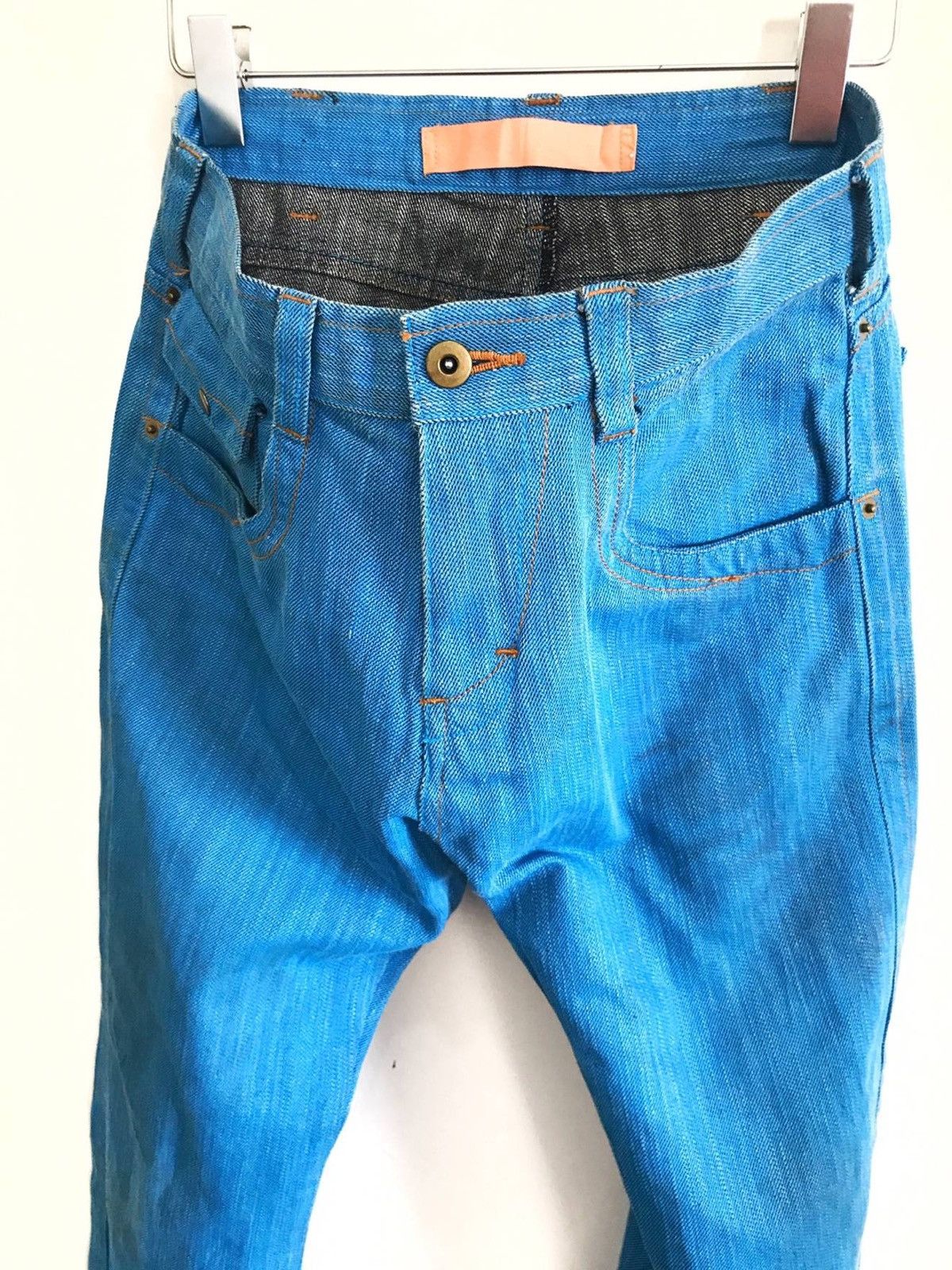 Designer × Japanese Brand Japanese Brand A.V.V HOMME Blue Denim Jeans Size US 29 - 3 Thumbnail
