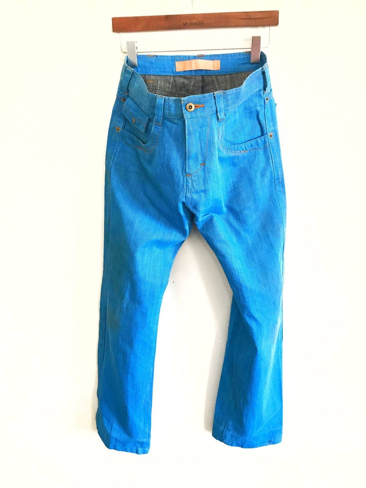 Designer × Japanese Brand Japanese Brand A.V.V HOMME Blue Denim Jeans Size US 29 - 1 Thumbnail
