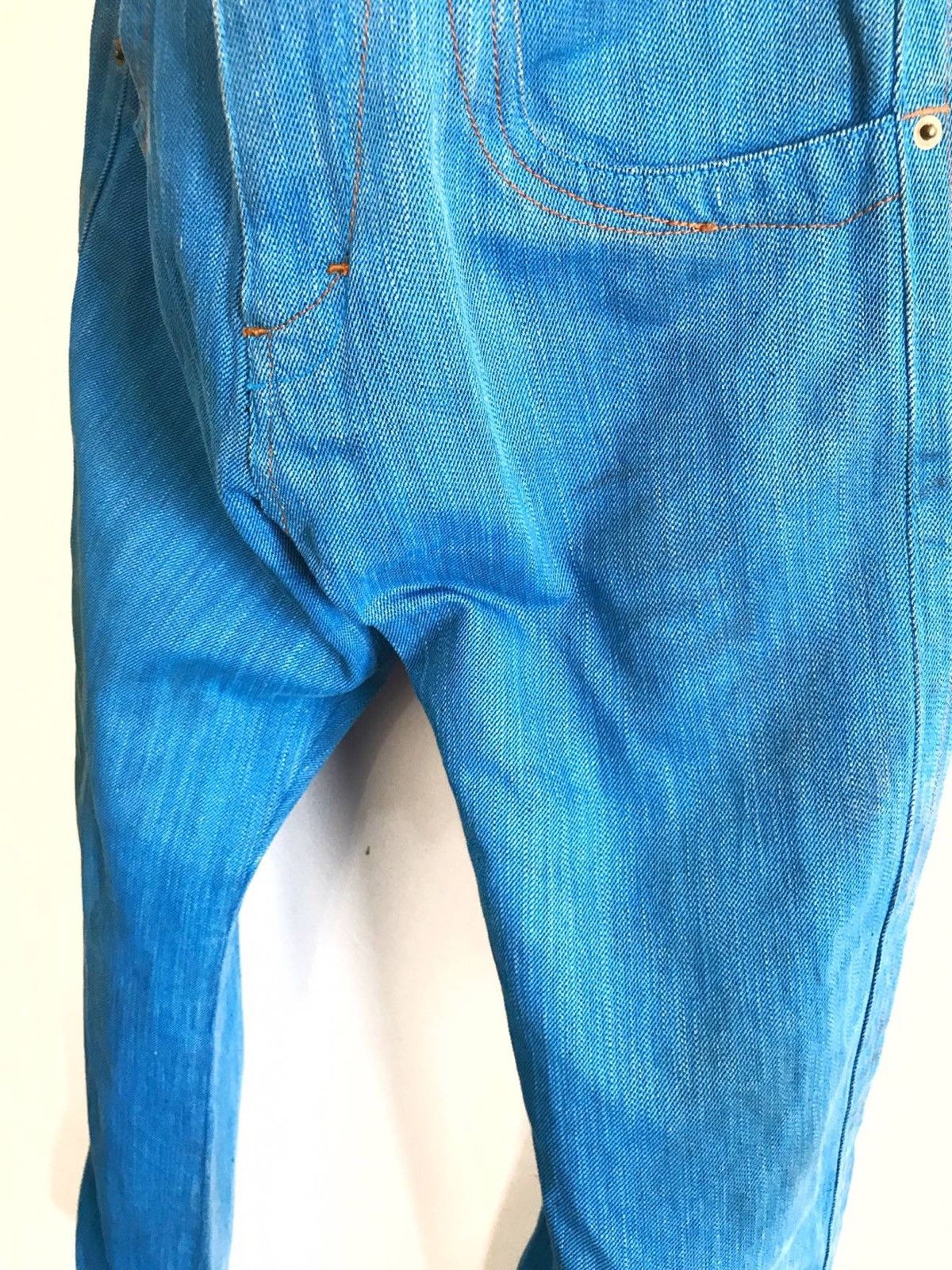 Designer × Japanese Brand Japanese Brand A.V.V HOMME Blue Denim Jeans Size US 29 - 5 Thumbnail