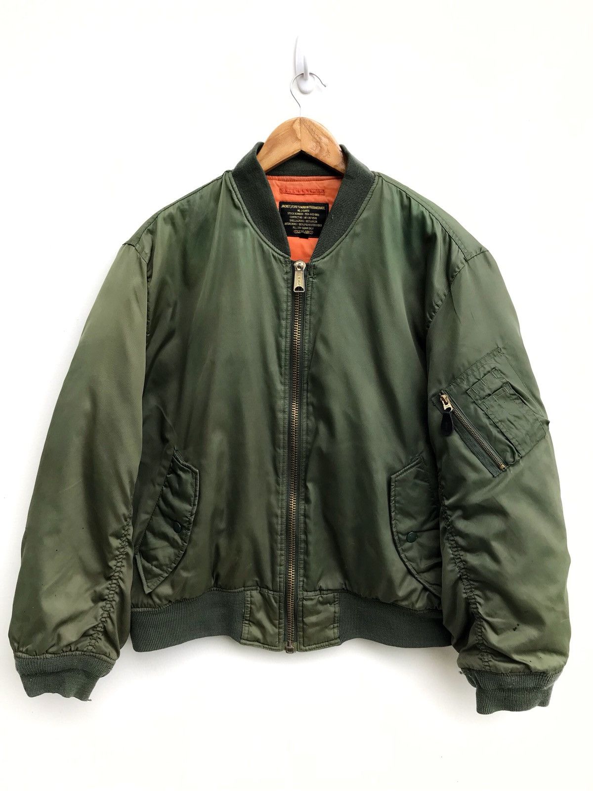 Other Military MA-1 Bomber Jacket Flyers Man Intermediate Size US M / EU 48-50 / 2 - 1 Thumbnail